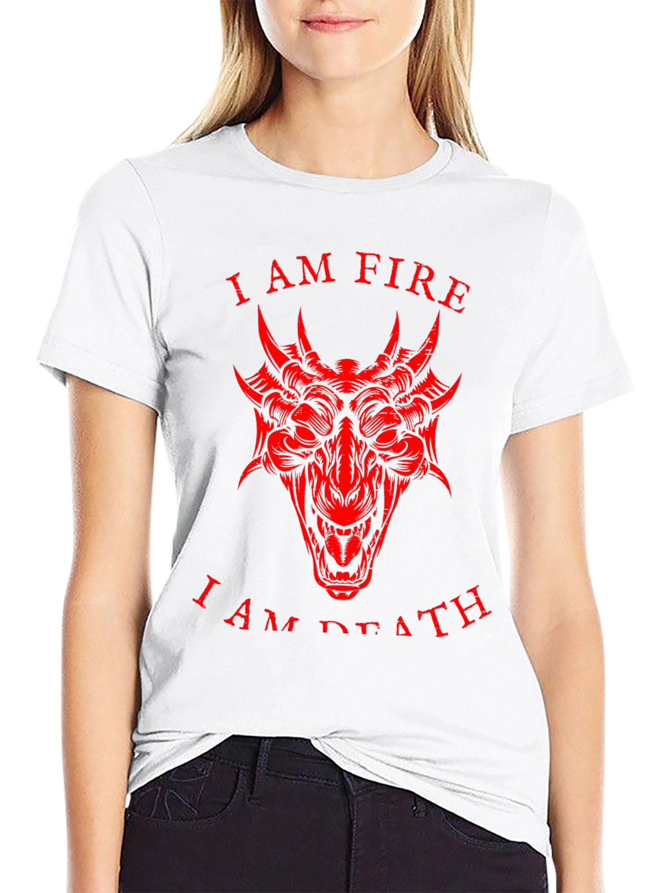 I Am Fire I Am Death Graphic Tee