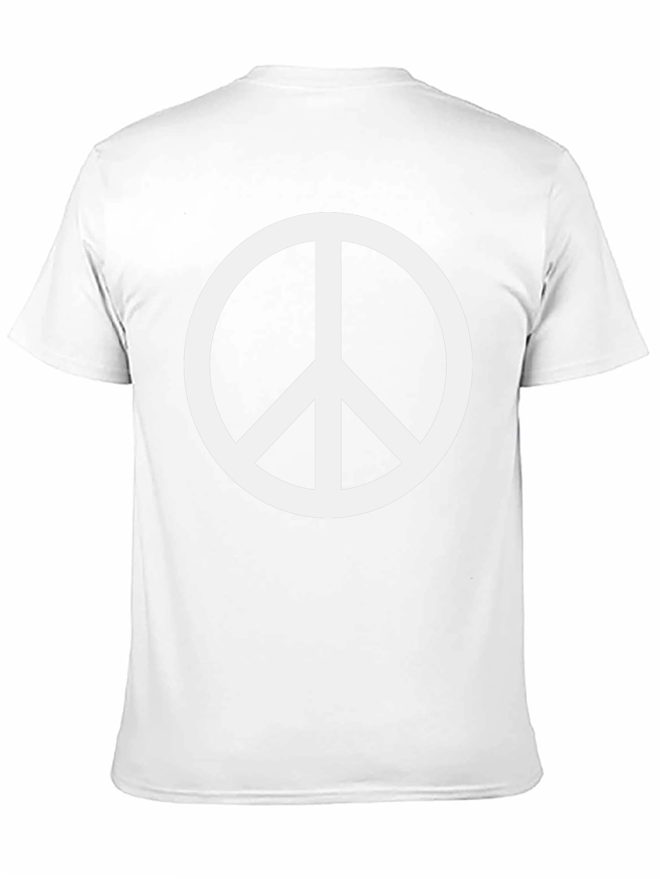 Peace Sign Black T-Shirt