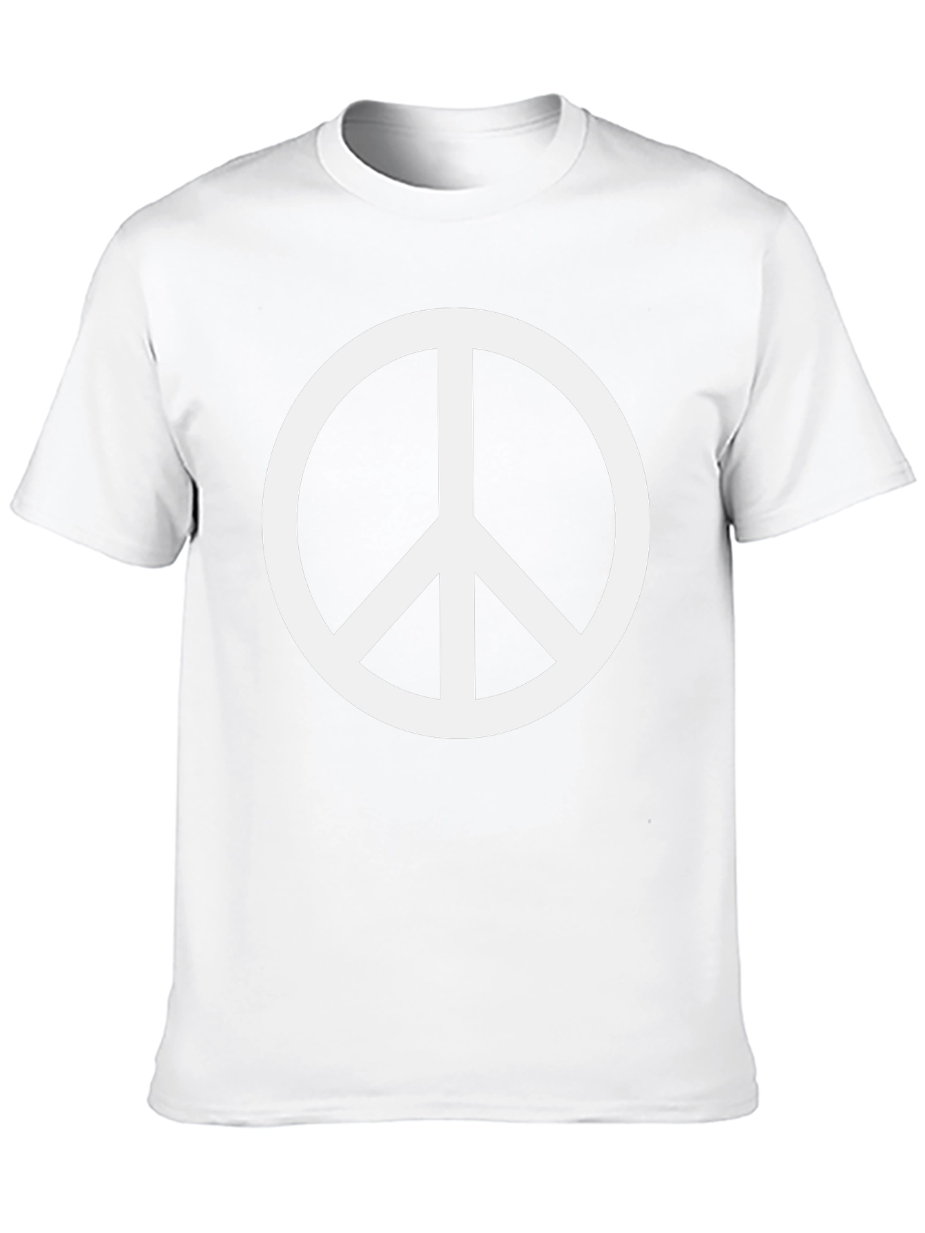 Peace Sign Black T-Shirt