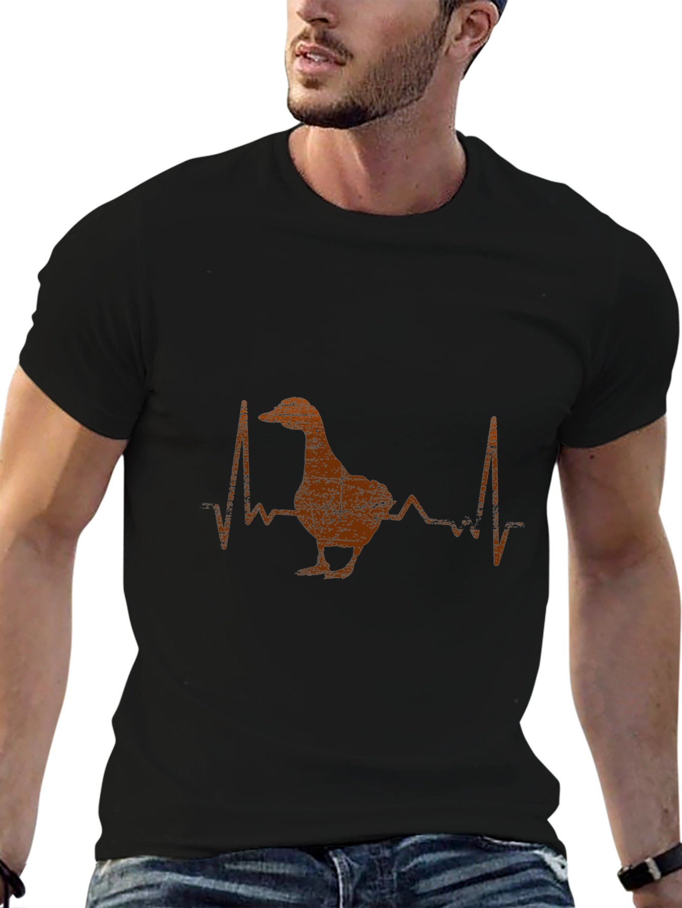 Goose Heartbeat Graphic Tee