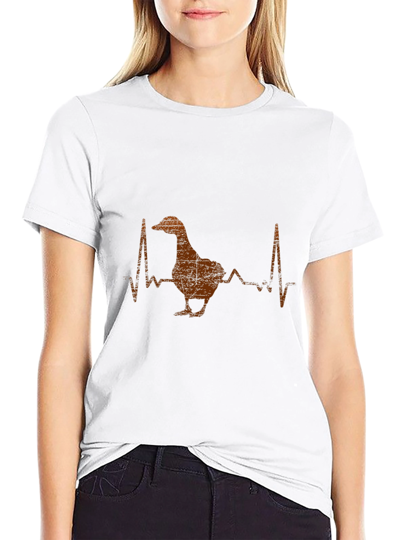 Goose Heartbeat Graphic Tee