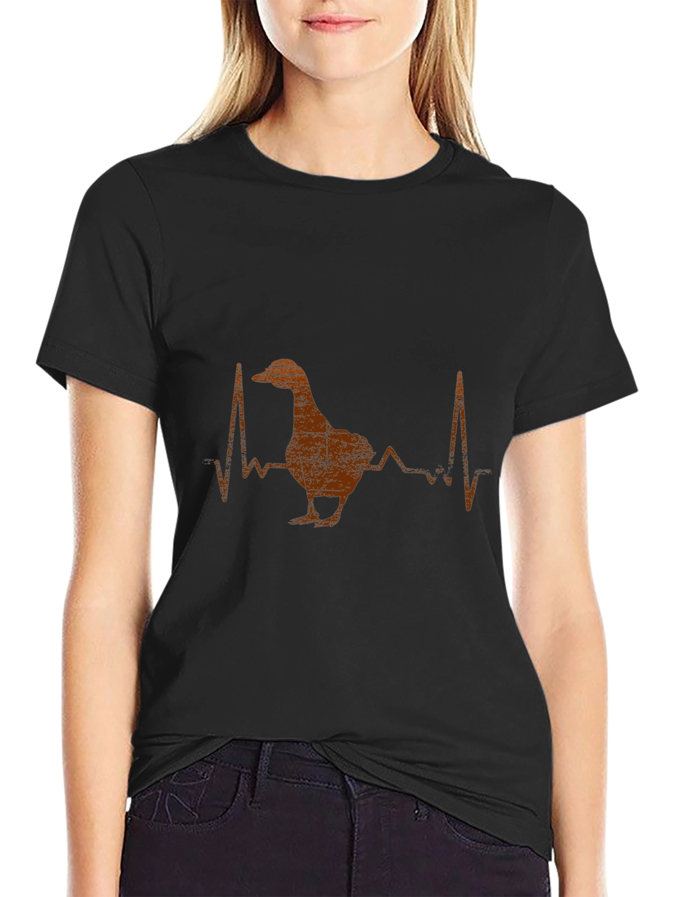 Goose Heartbeat Graphic Tee