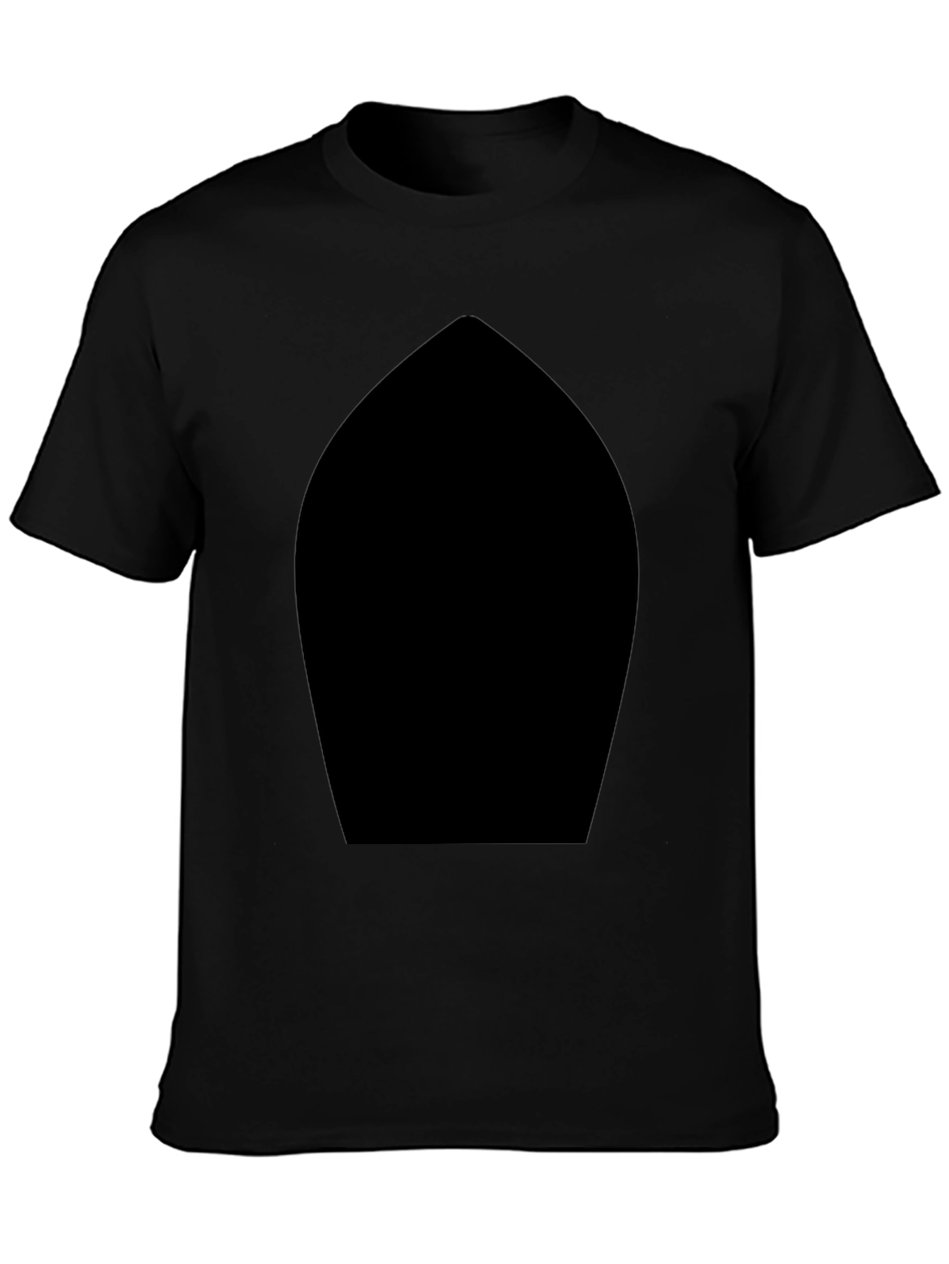 Mens Black T-Shirt - Basic & Versatile Style
