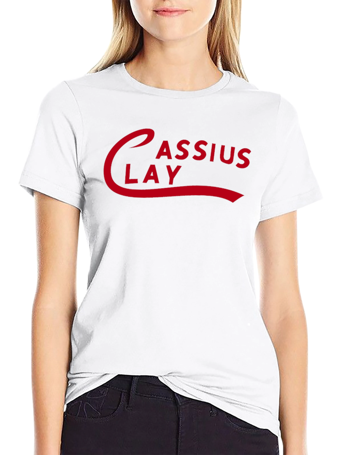 Cassius Clay Retro Style Graphic T-Shirt