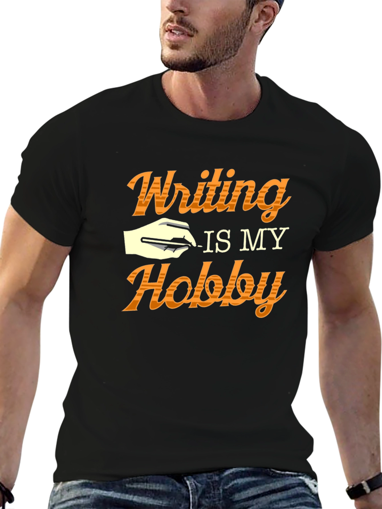 Writing is My Hobby Graphic Tee