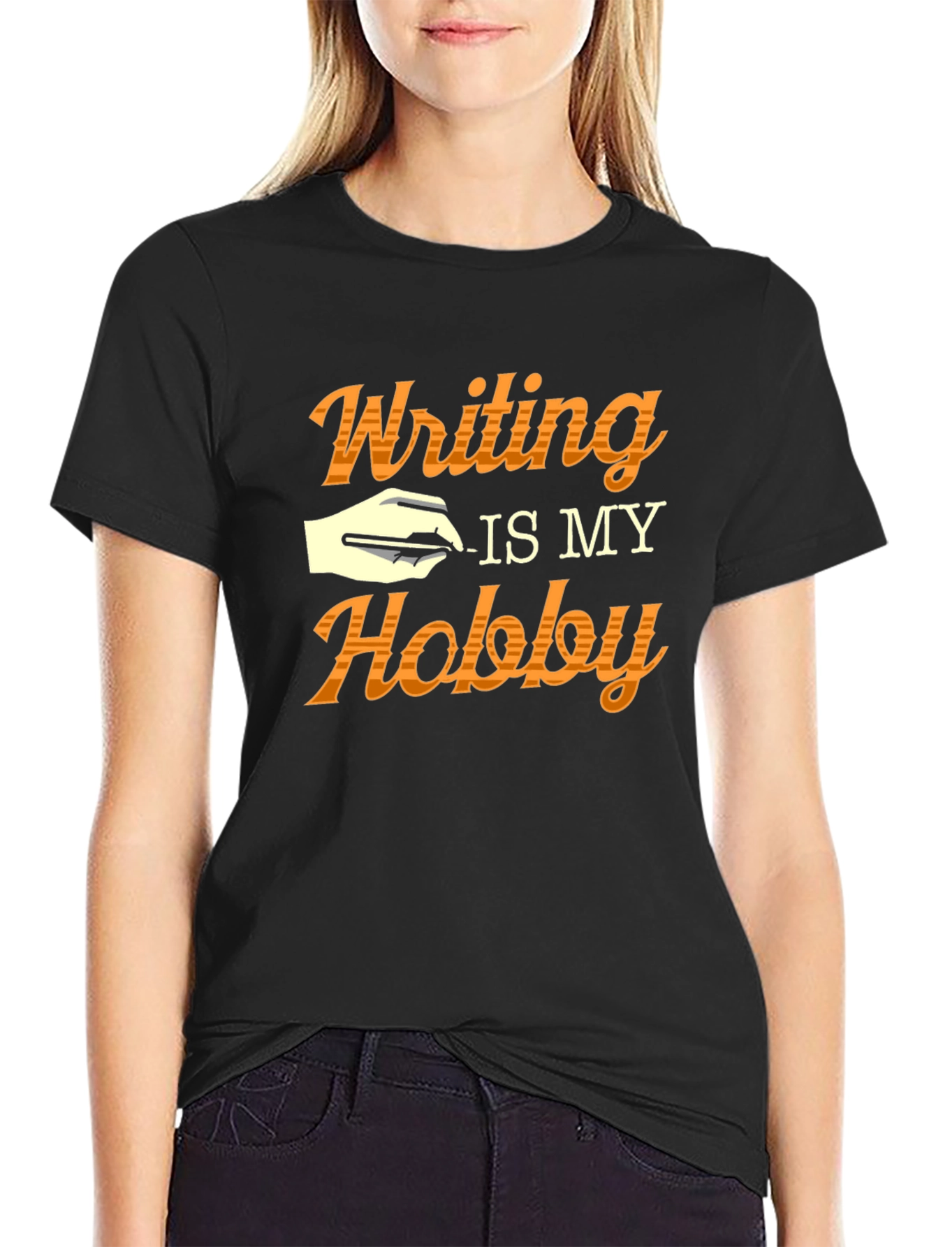 Writing is My Hobby Graphic Tee