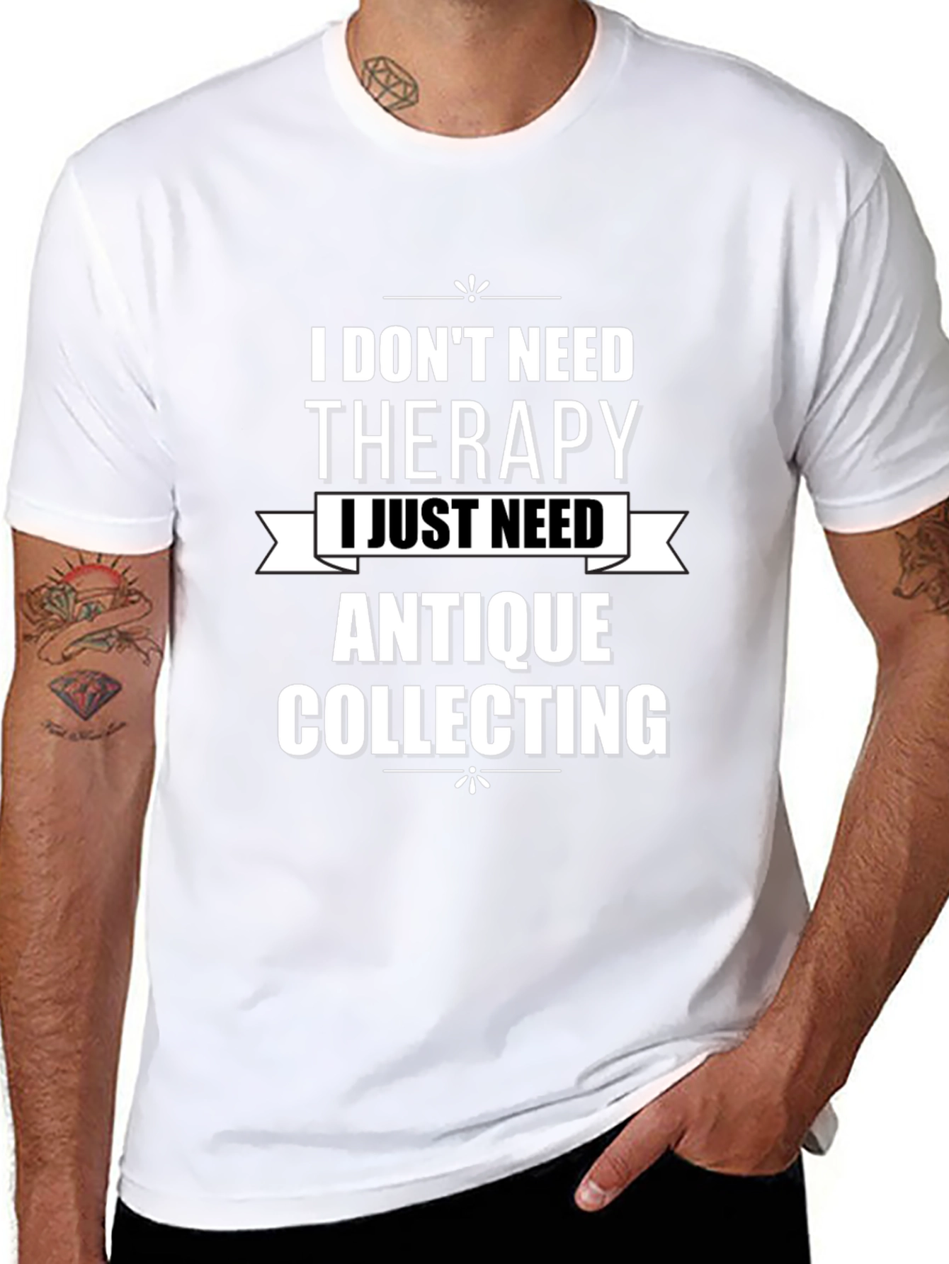 Antique Collecting Therapy T-Shirt