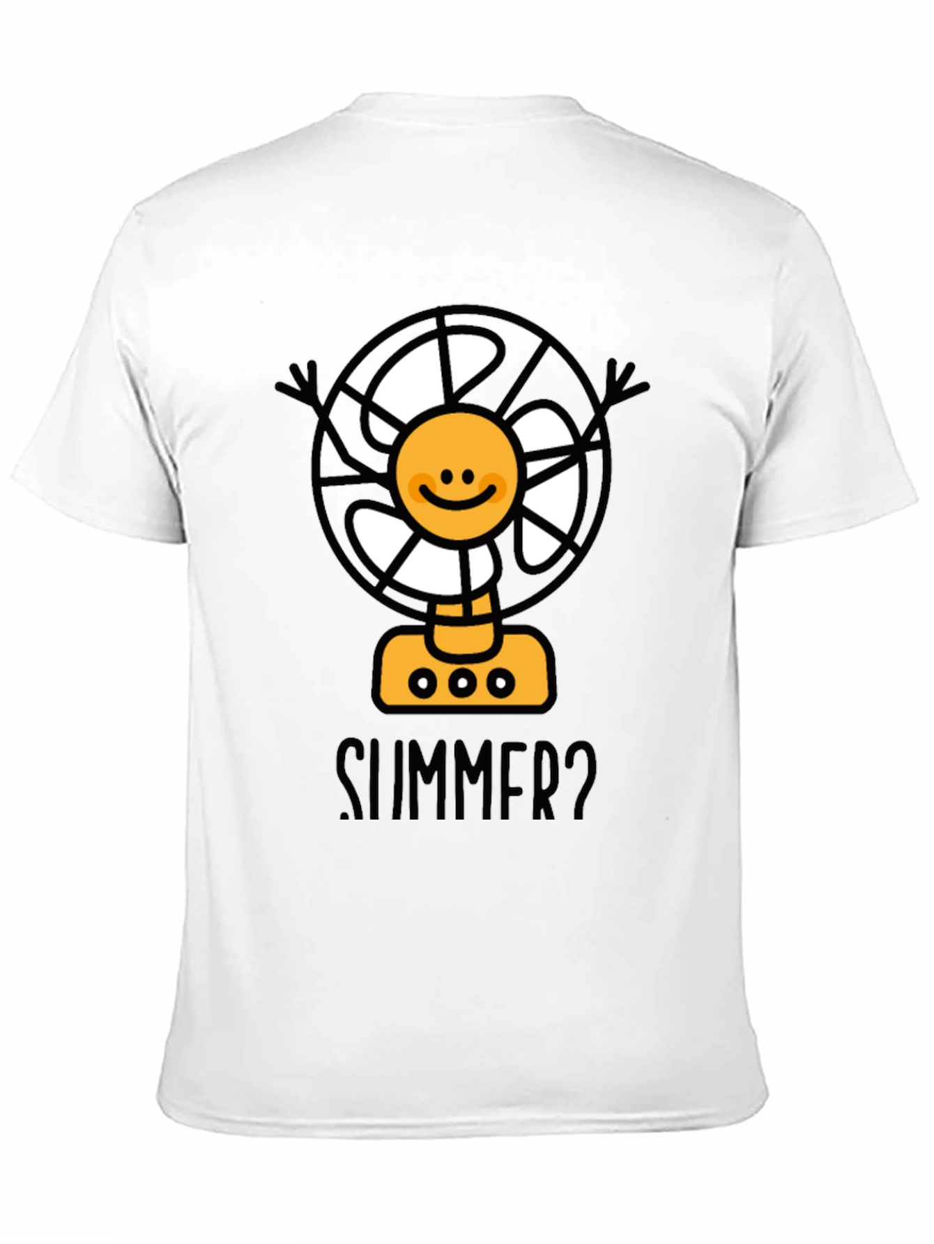 Summer Fan T-Shirt - Cool and Fun Design