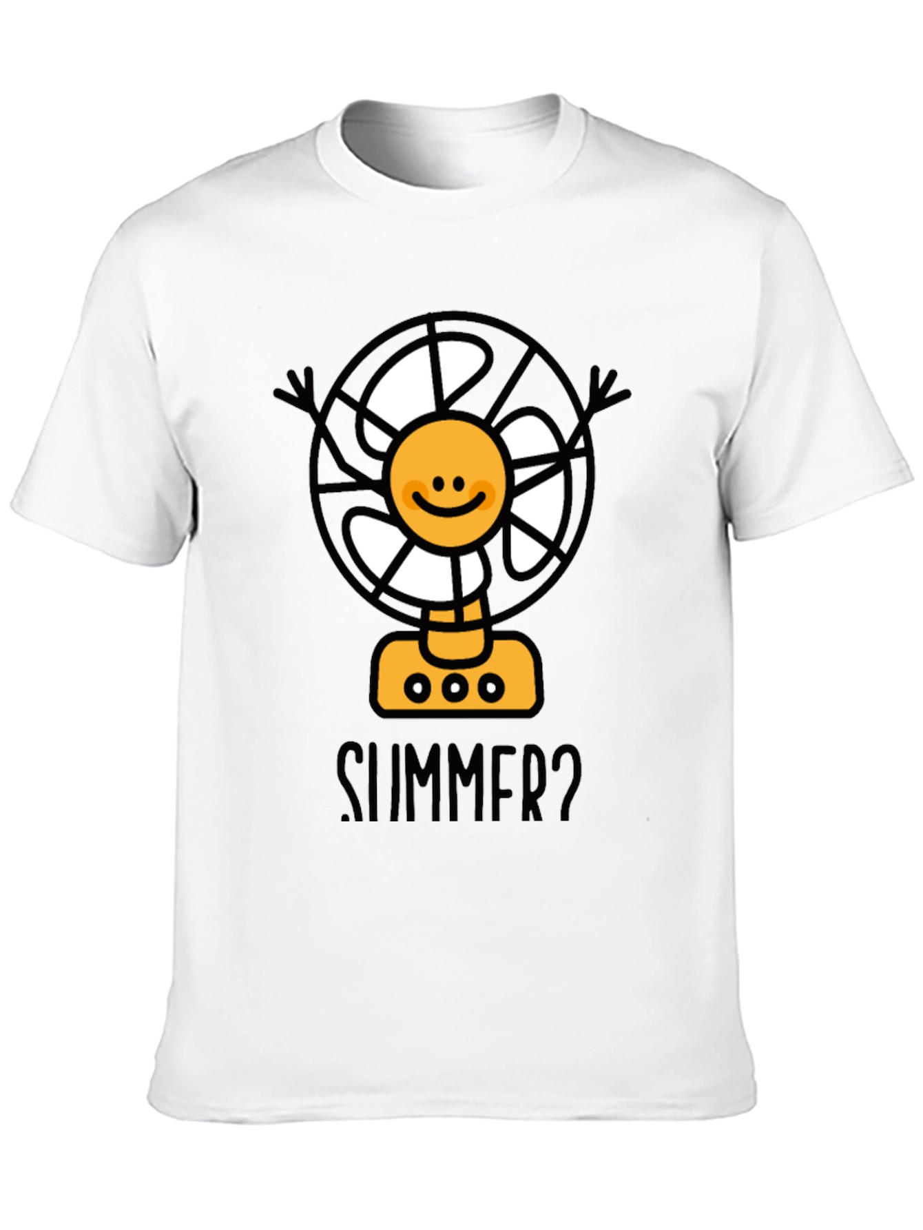 Summer Fan T-Shirt - Cool and Fun Design
