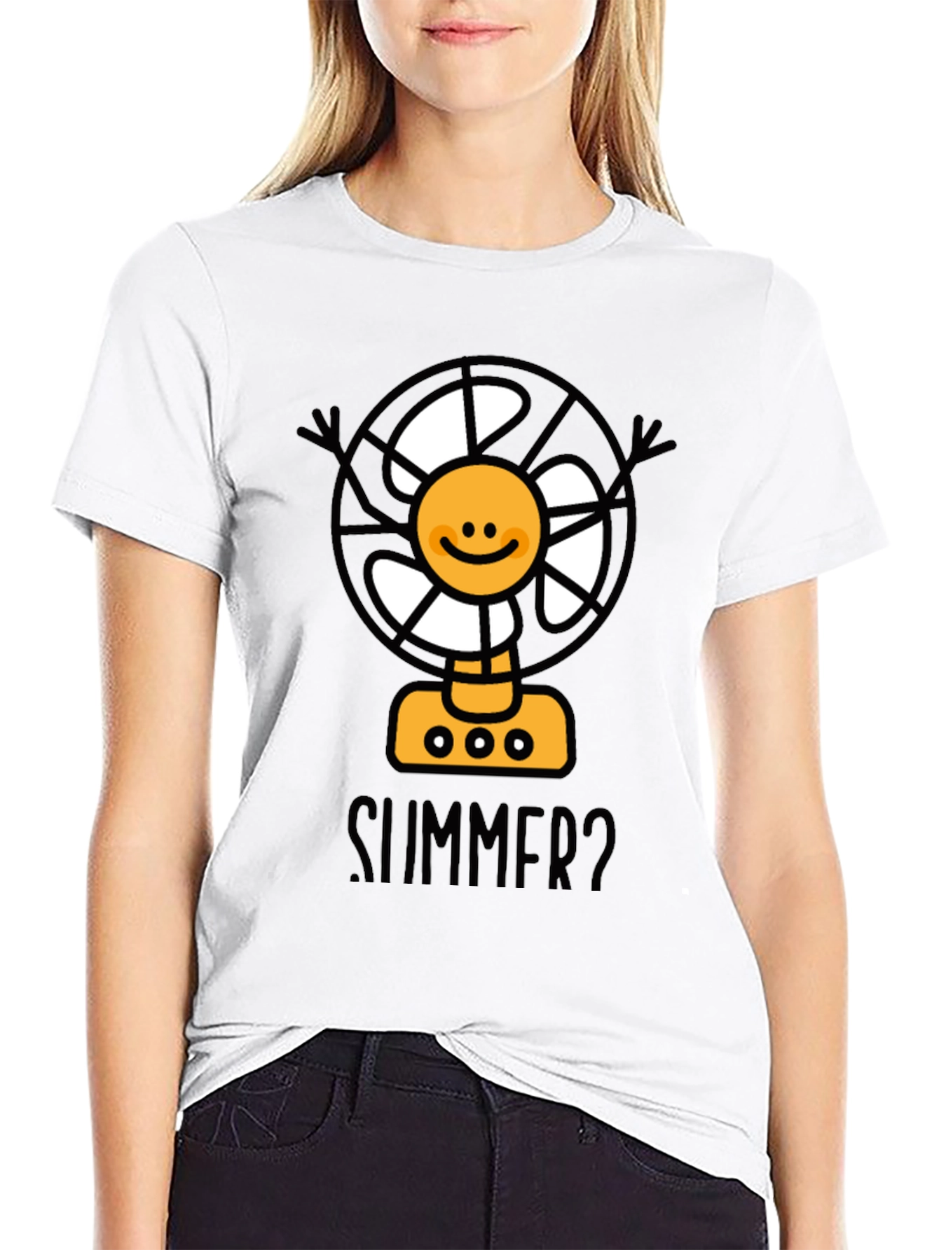 Summer Fan T-Shirt - Cool and Fun Design