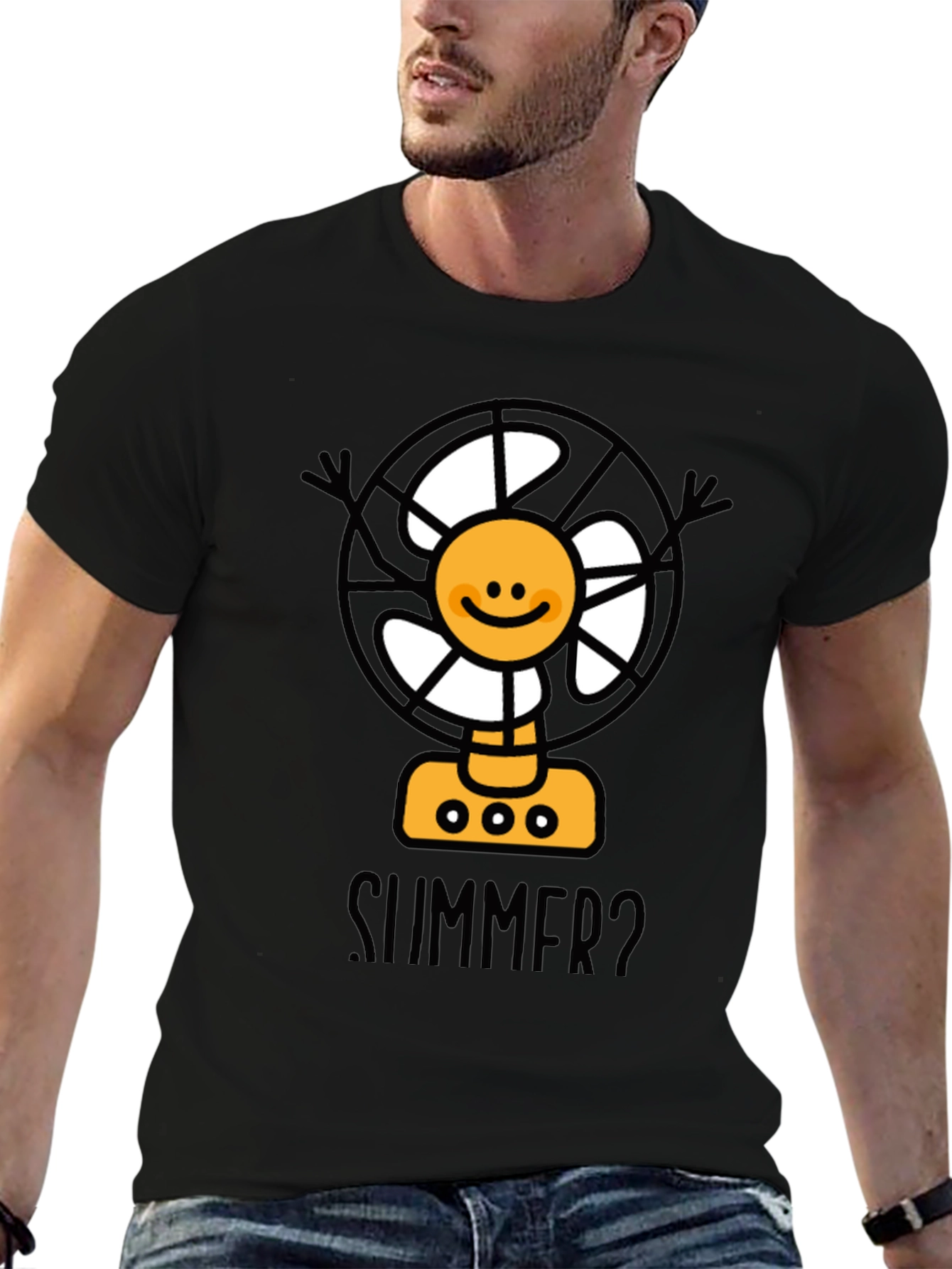 Summer Fan T-Shirt - Cool and Fun Design
