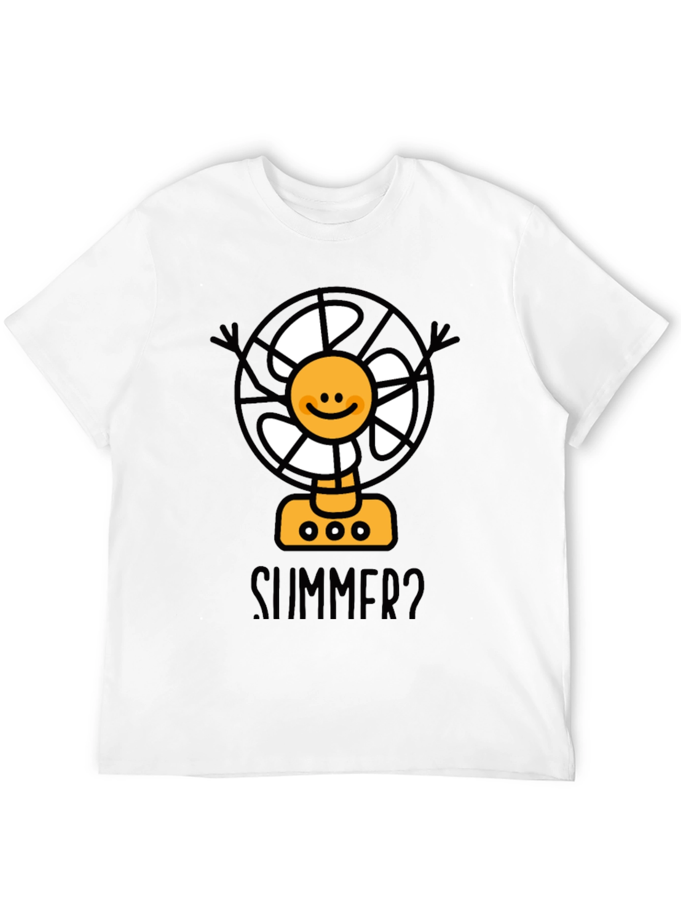 Summer Fan T-Shirt - Cool and Fun Design