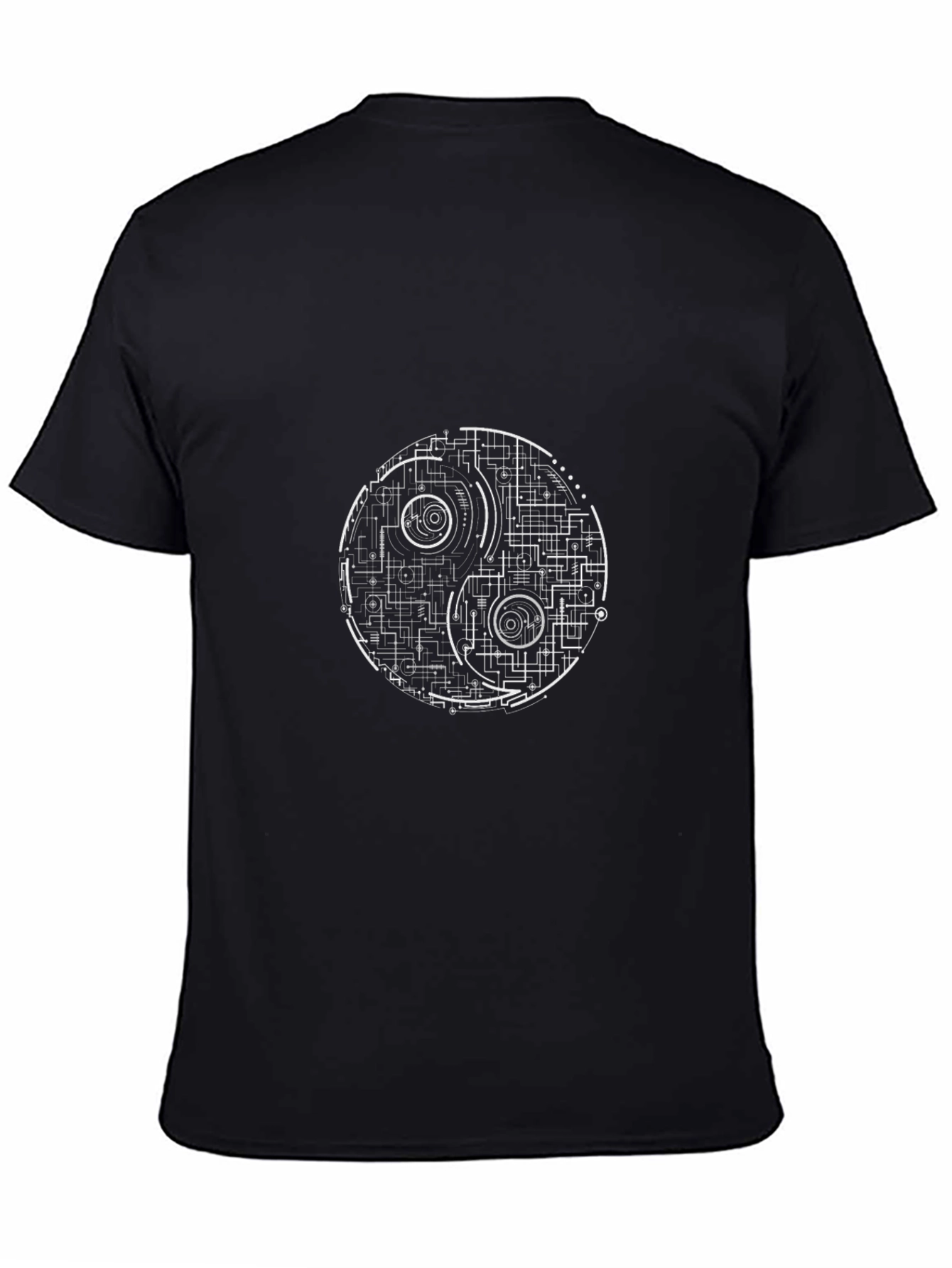 Yin Yang Death Star Graphic Tee
