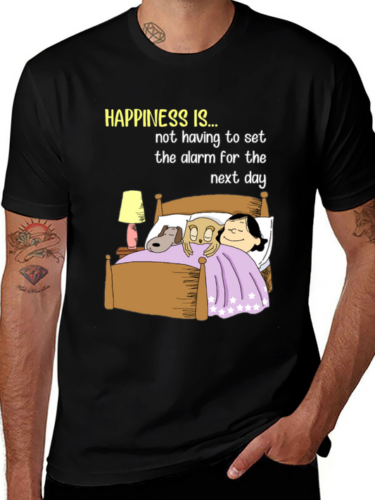 Happiness T-Shirt: No Alarm Bedtime Story