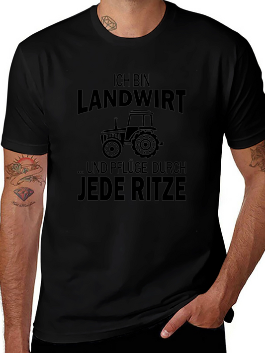 Ich Bin Landwirt T-Shirt - Farmer Tee