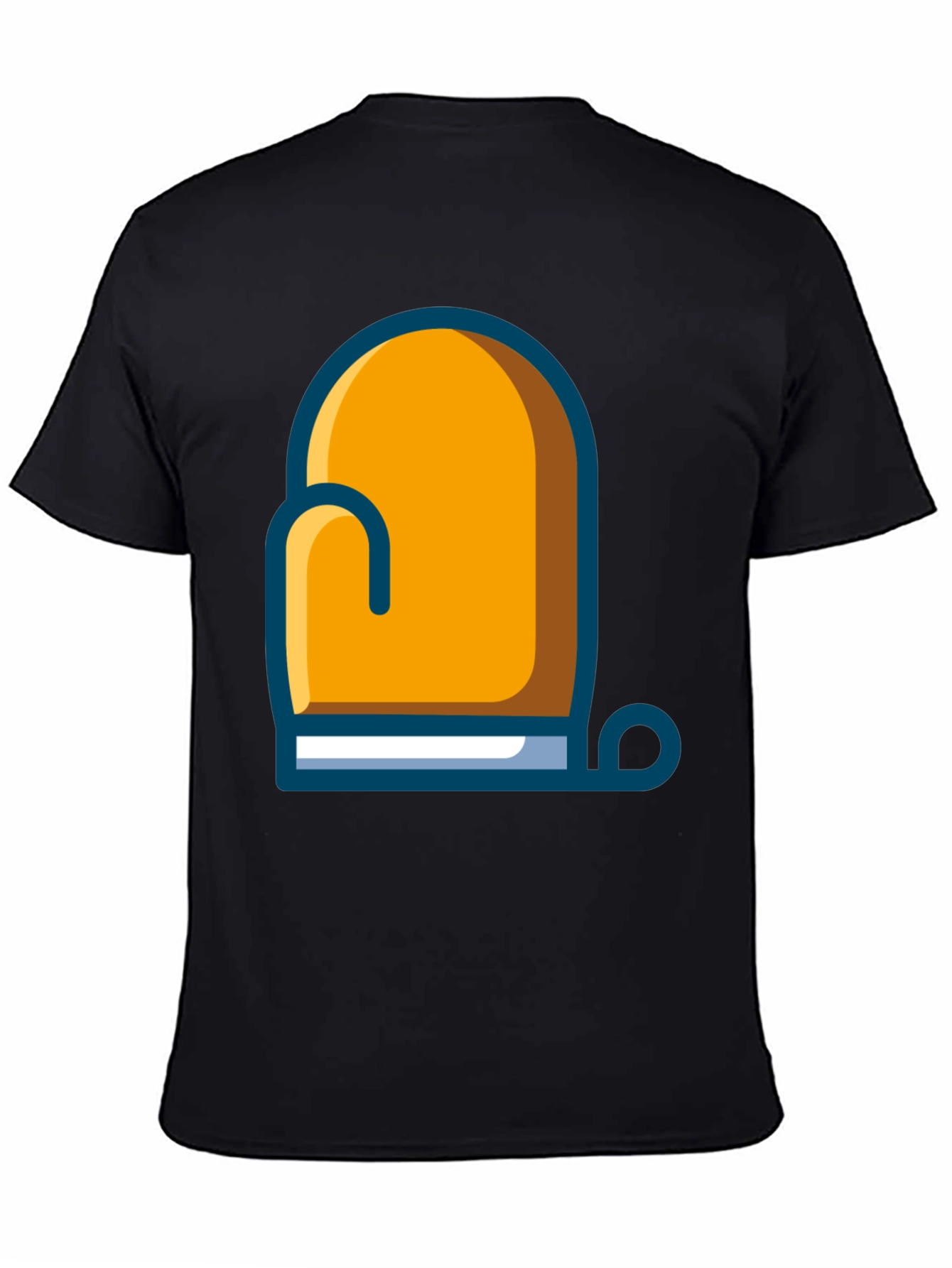 Chefs Oven Mitt Graphic Tee - Black