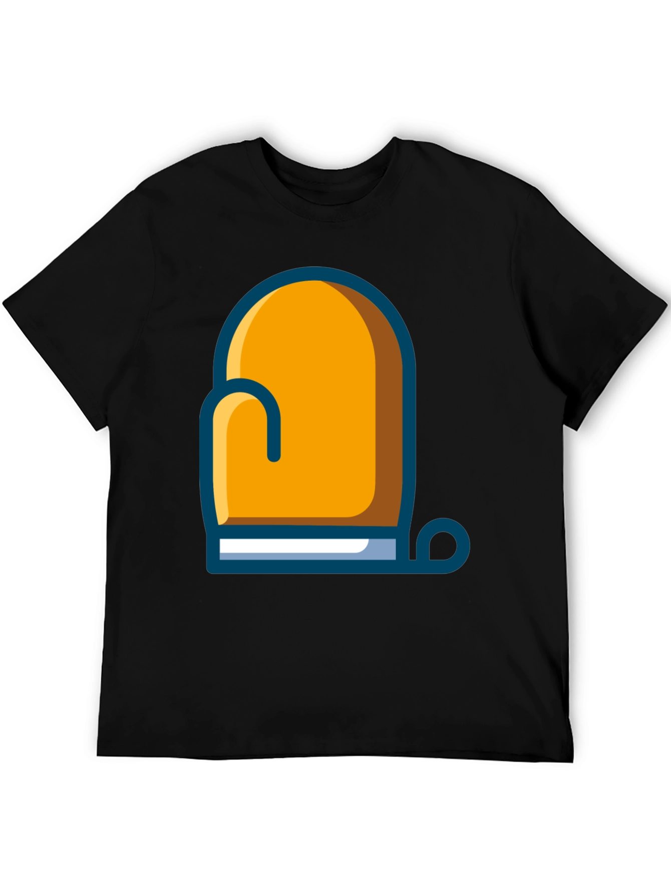 Chefs Oven Mitt Graphic Tee - Black