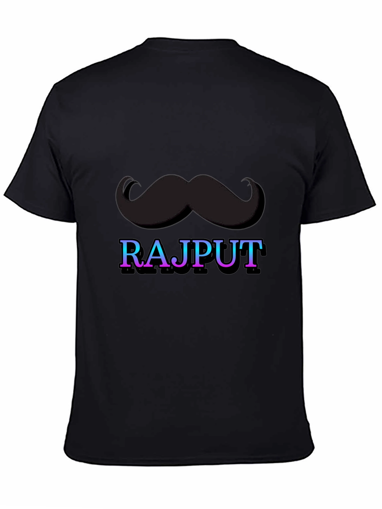 Rajput Mustache Graphic T-Shirt