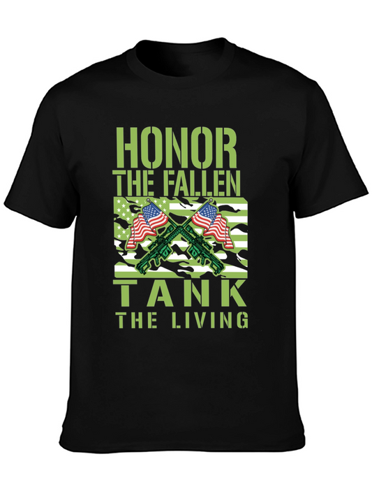 Honor The Fallen Tank The Living T-Shirt