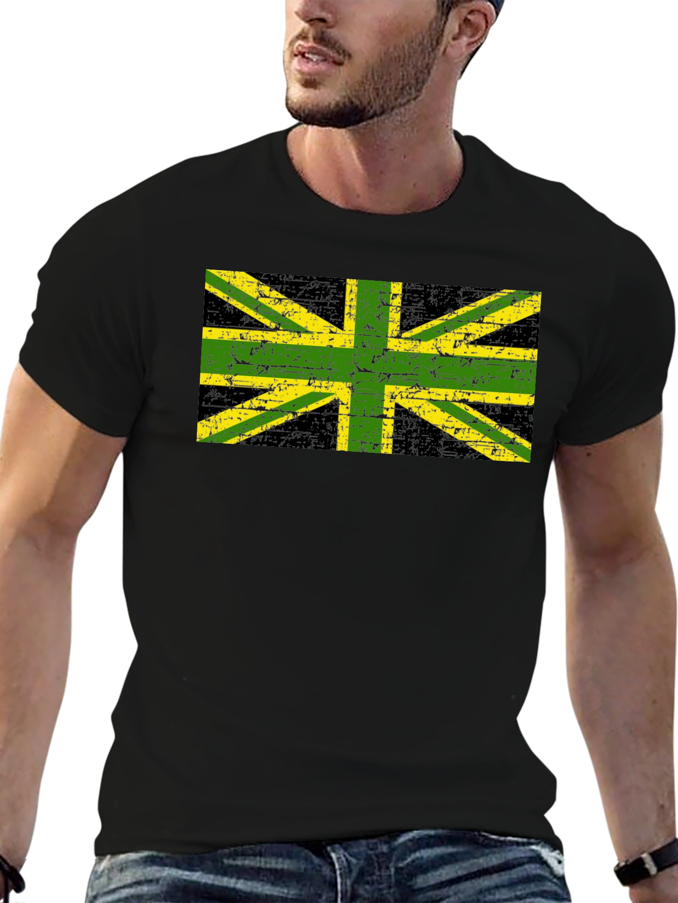 Jamaica Flag Graphic Tee