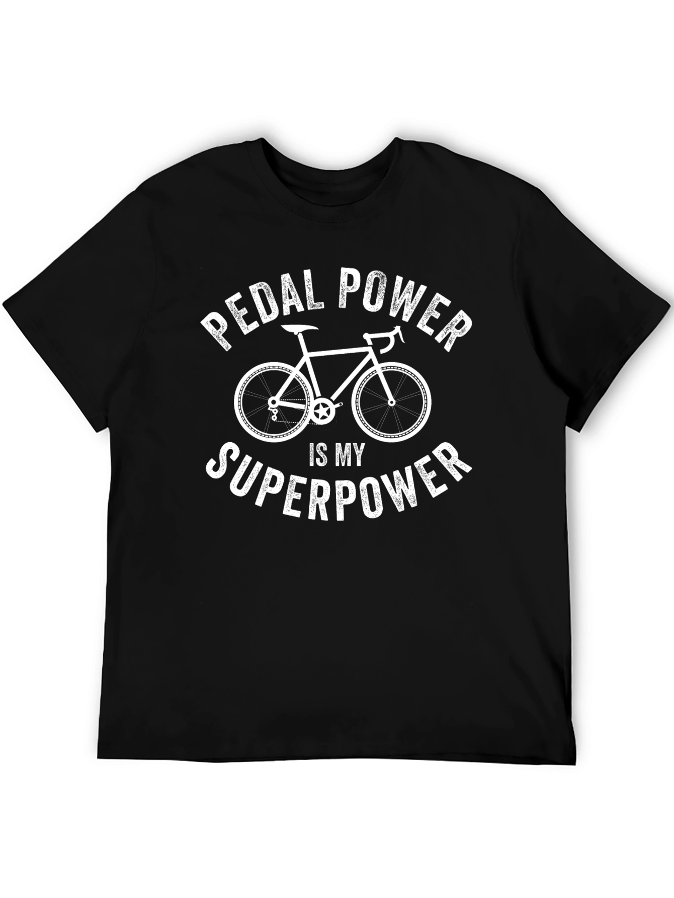 Pedal Power Superpower T-Shirt - Cyclist Apparel