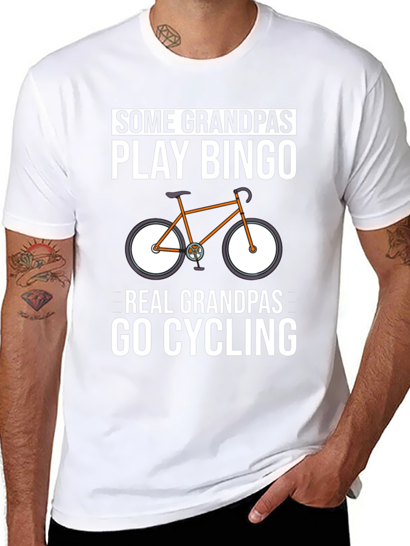 Grandpa Cycling T-Shirt
