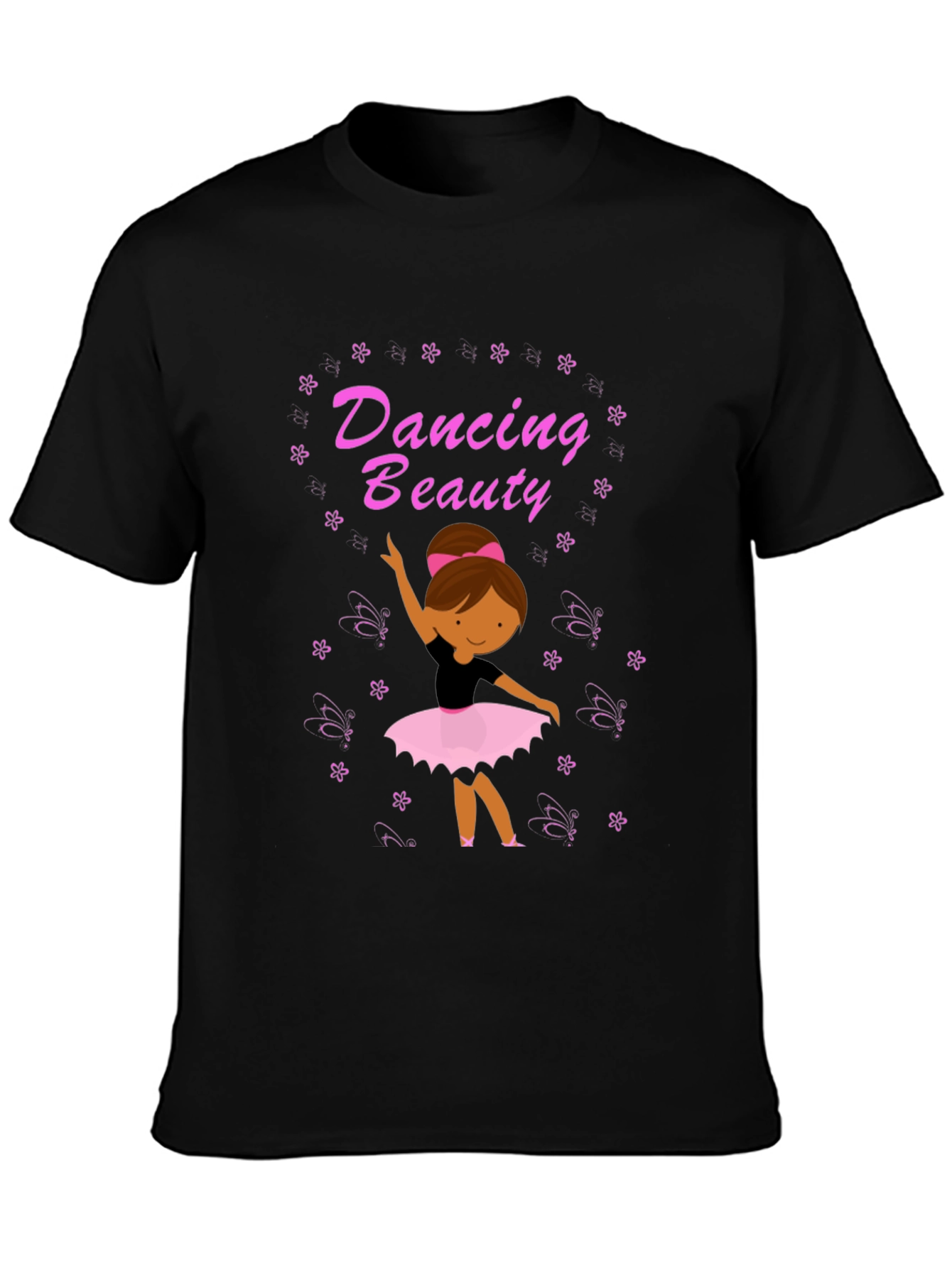 Dancing Beauty Black T-Shirt