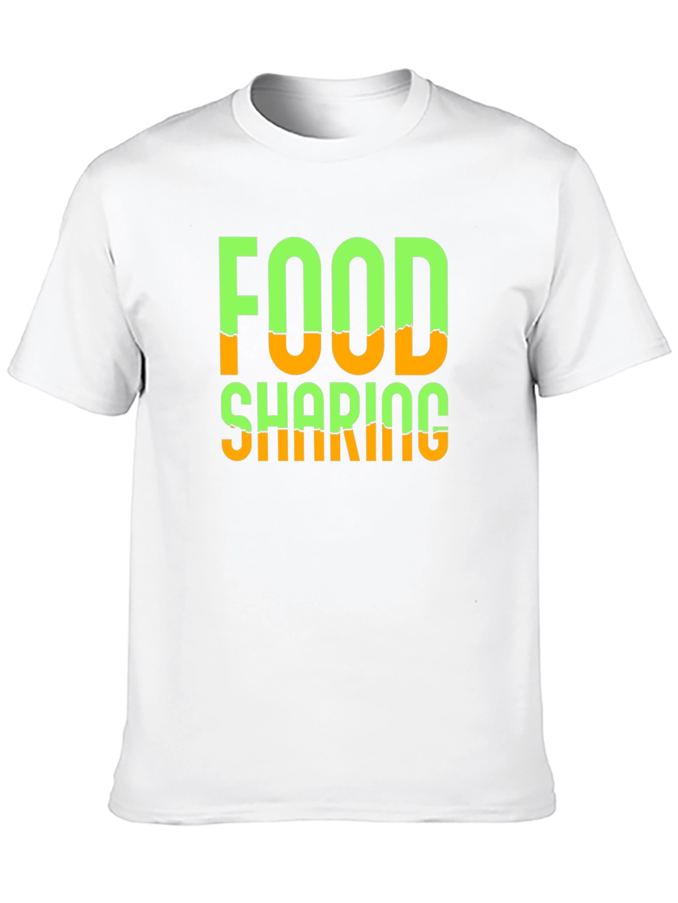 Food Sharing Graphic Tee - Black