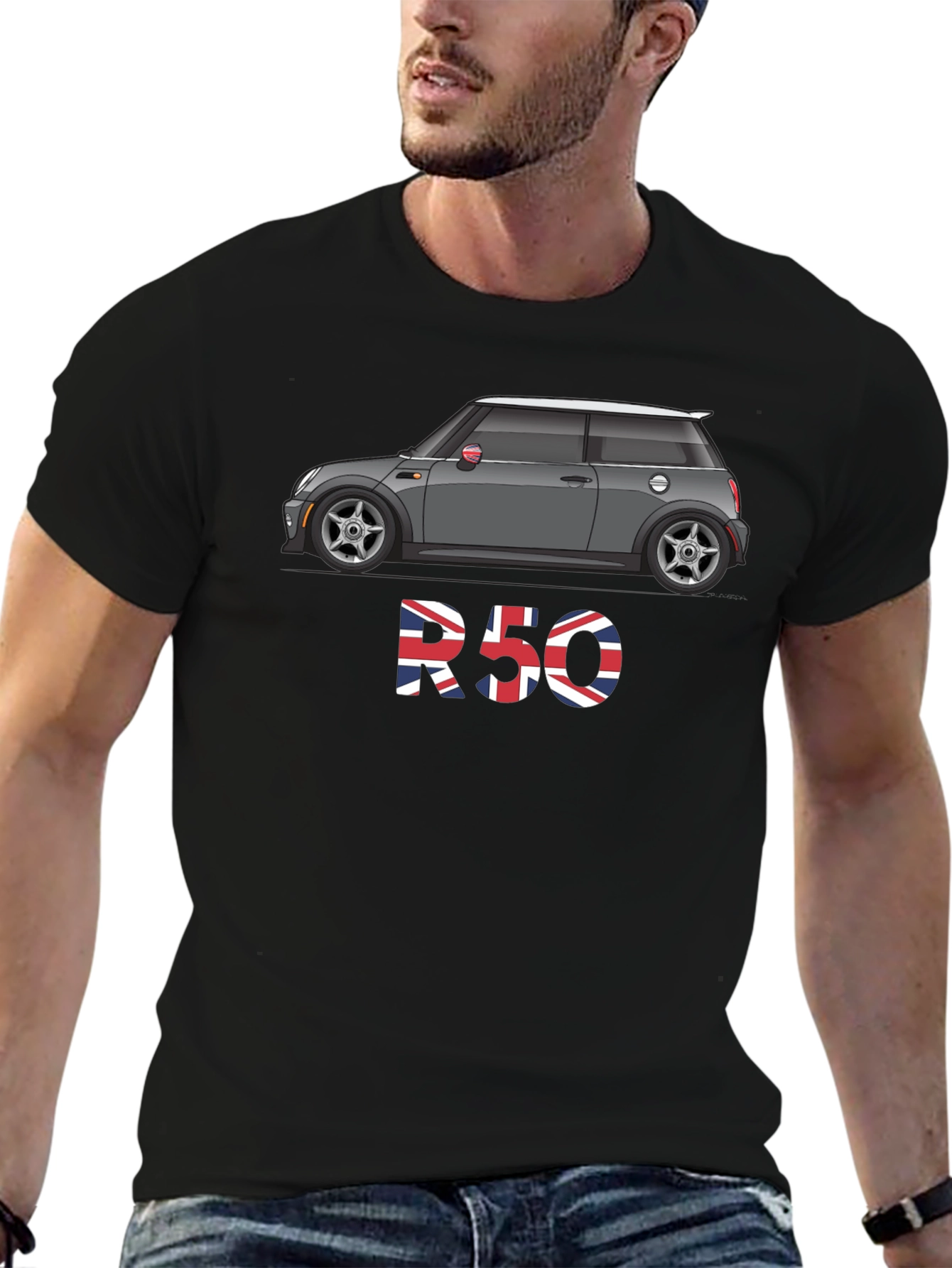 Mini Cooper R50 Union Jack T-Shirt