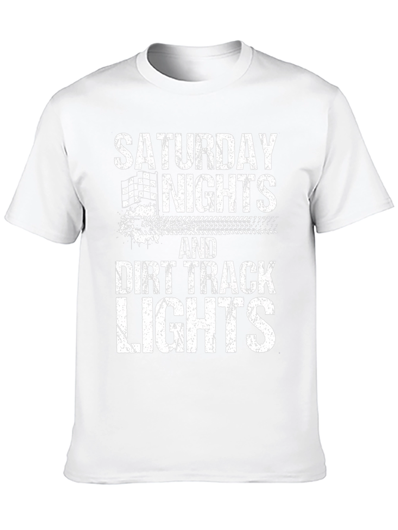 Saturday Nights Dirt Track Lights T-Shirt