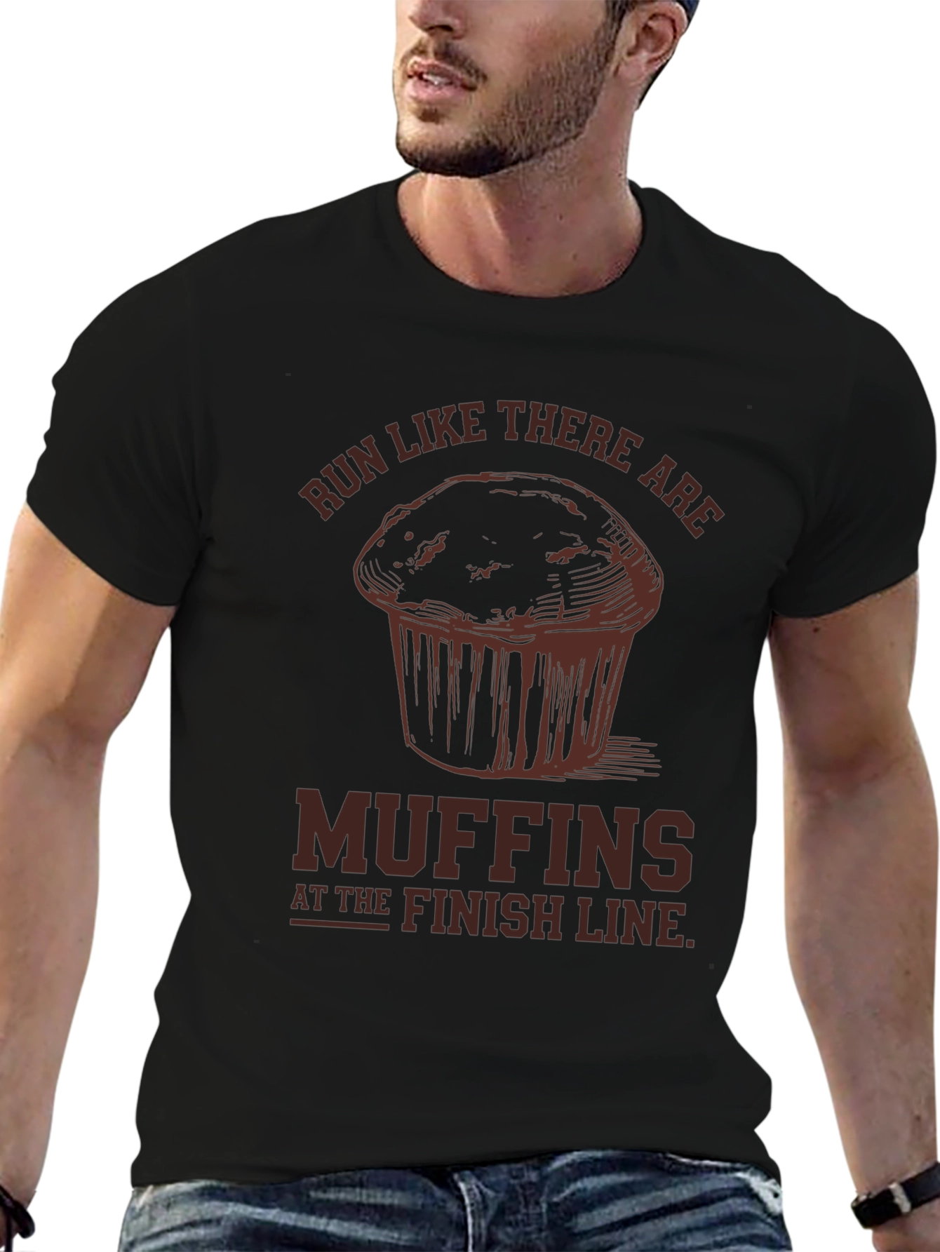 Run Like There Are Muffins T-Shirt