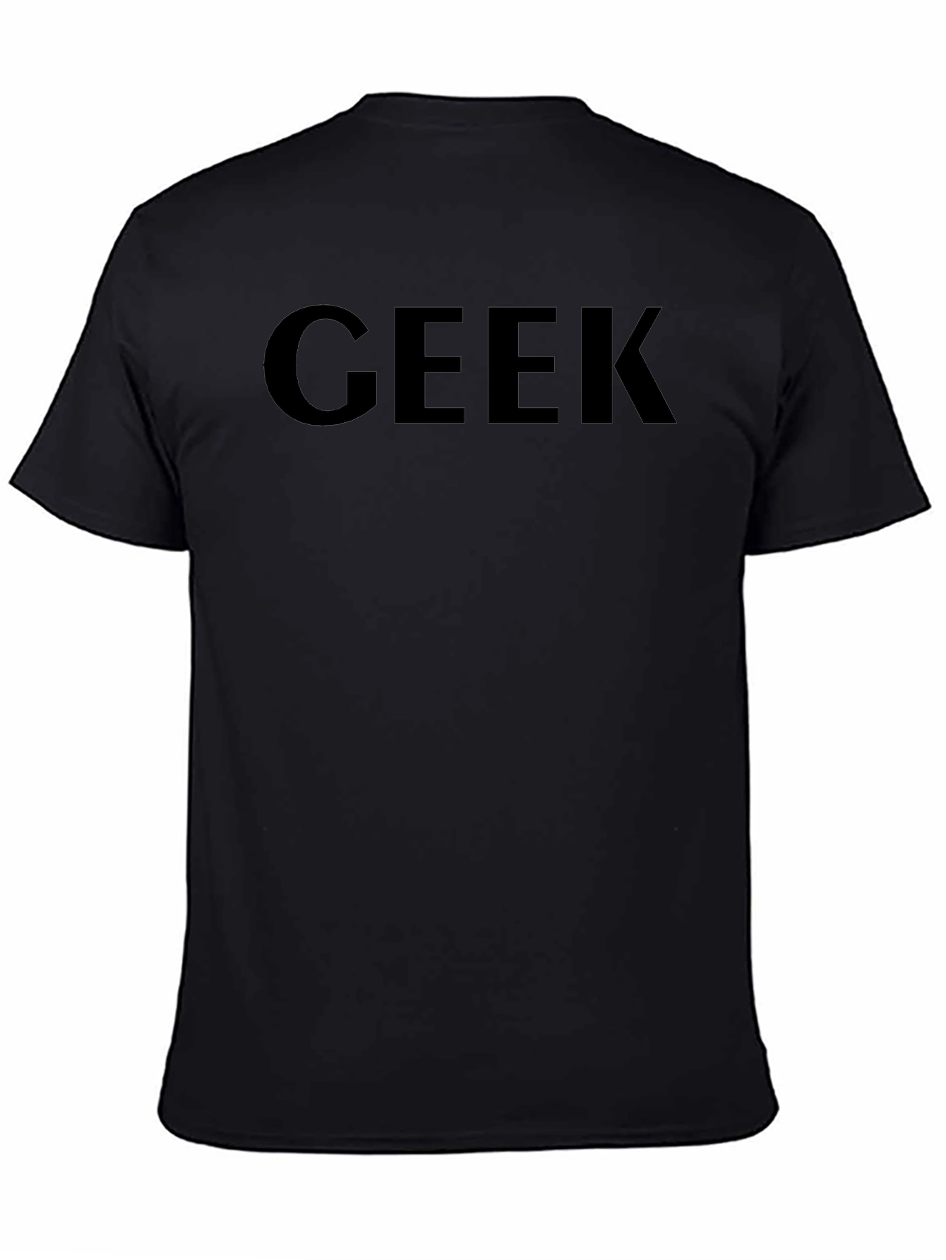 Geek Black T-Shirt - Stylish & Comfortable!