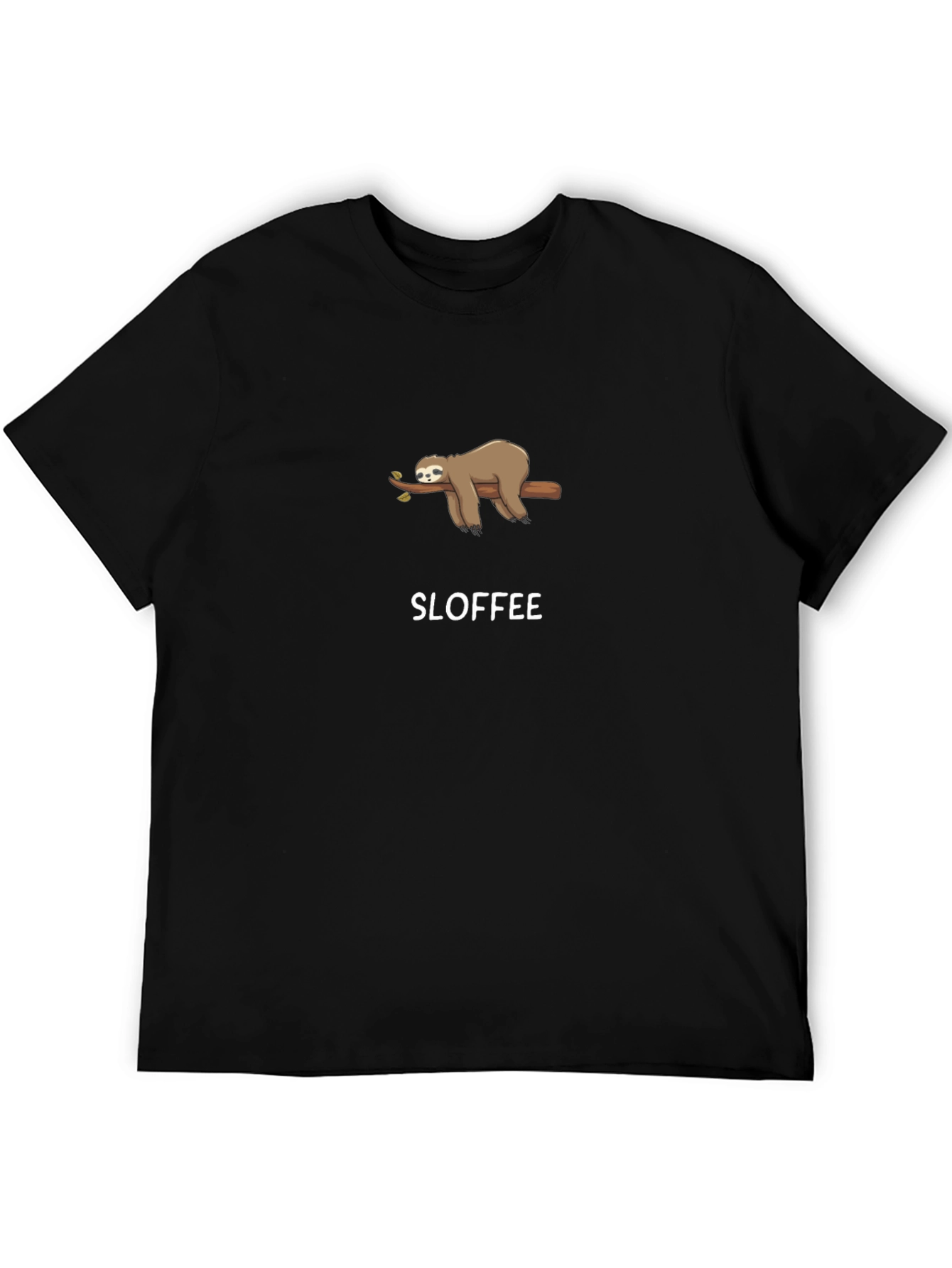 Sloffee Sloth Tee - Funny Coffee Lover T-Shirt
