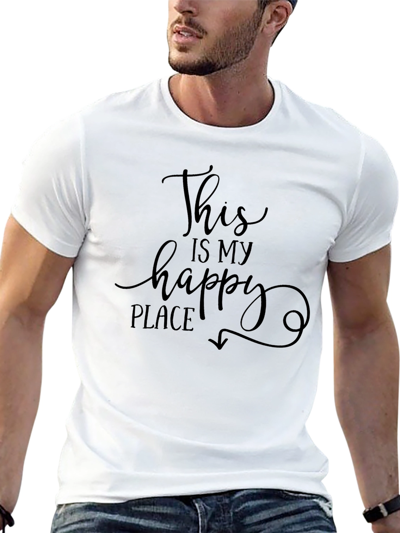 This Is My Happy Place Graphic T-Shirt