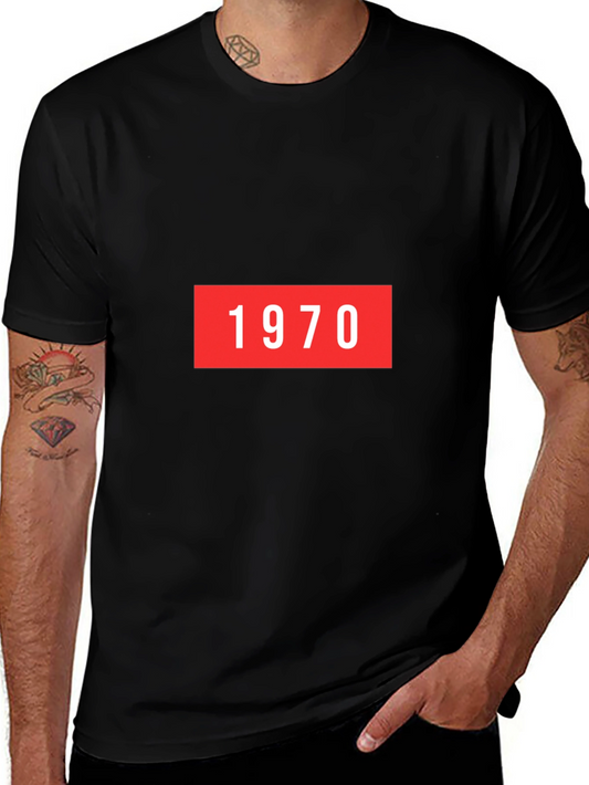 1970 Graphic Tee - Retro Style