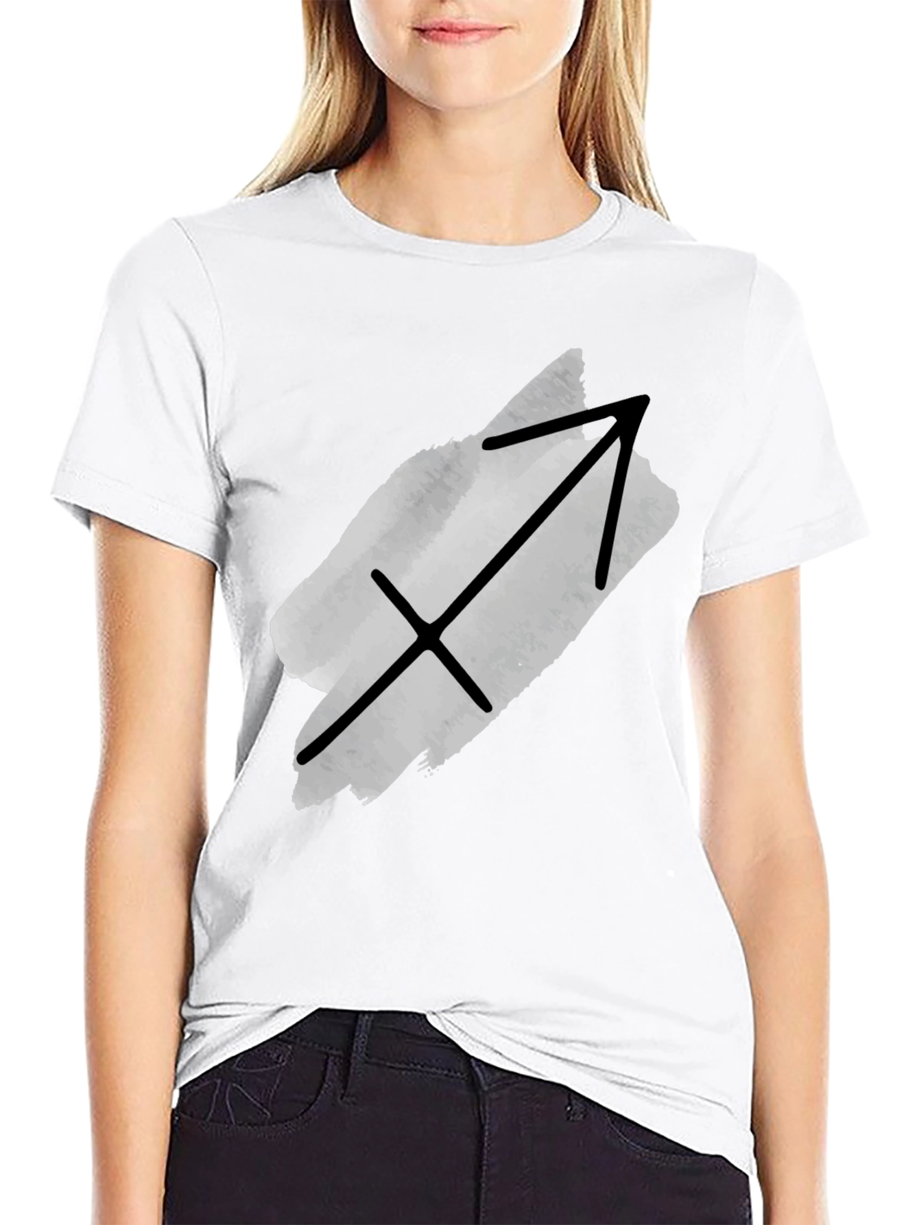 Sagittarius Zodiac T-Shirt - Black Tee