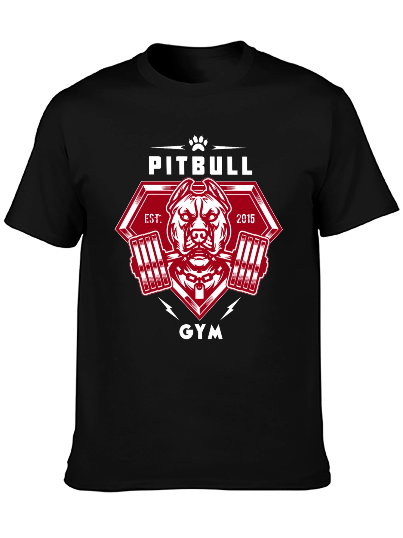 Pitbull Gym Black T-Shirt