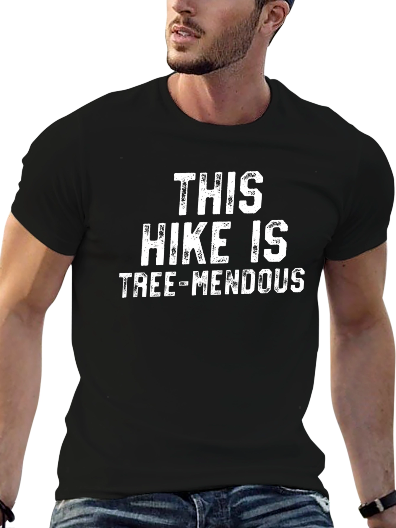 Funny Hiking T-Shirt - Tree-mendous Hike