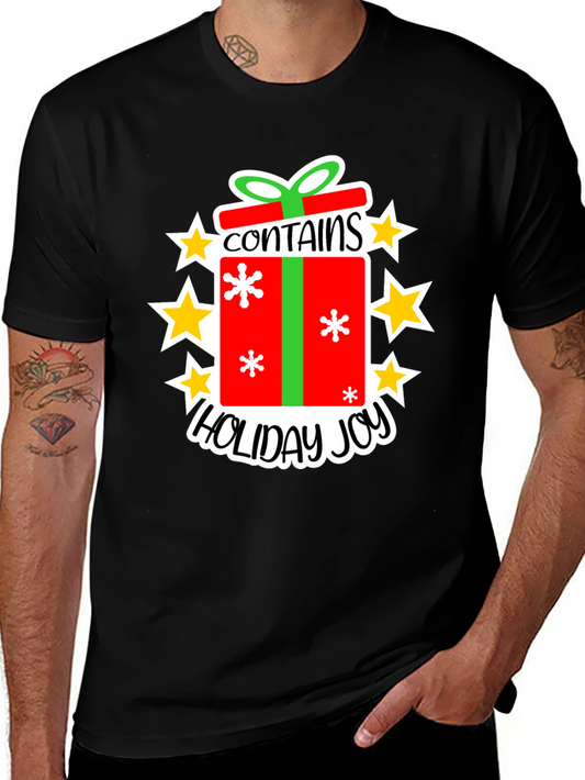 Holiday Joy Gift Graphic Tee