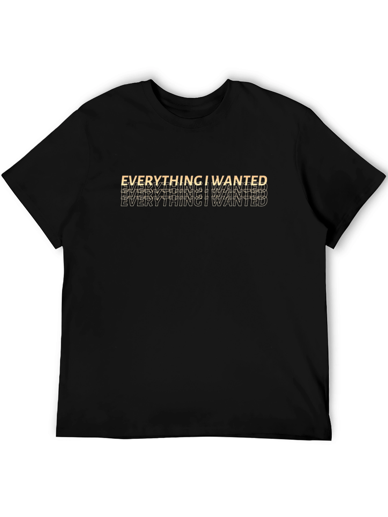 Everything I Wanted Black T-Shirt