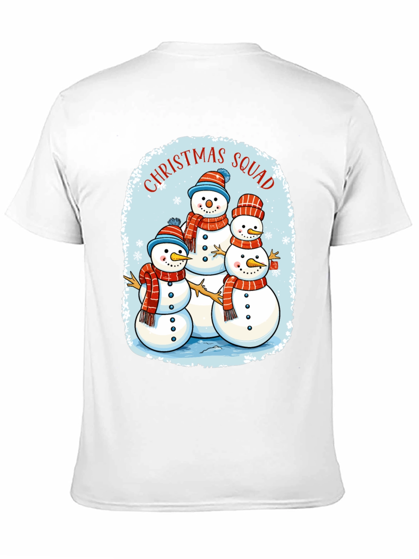Christmas Squad Graphic Tee Shirt