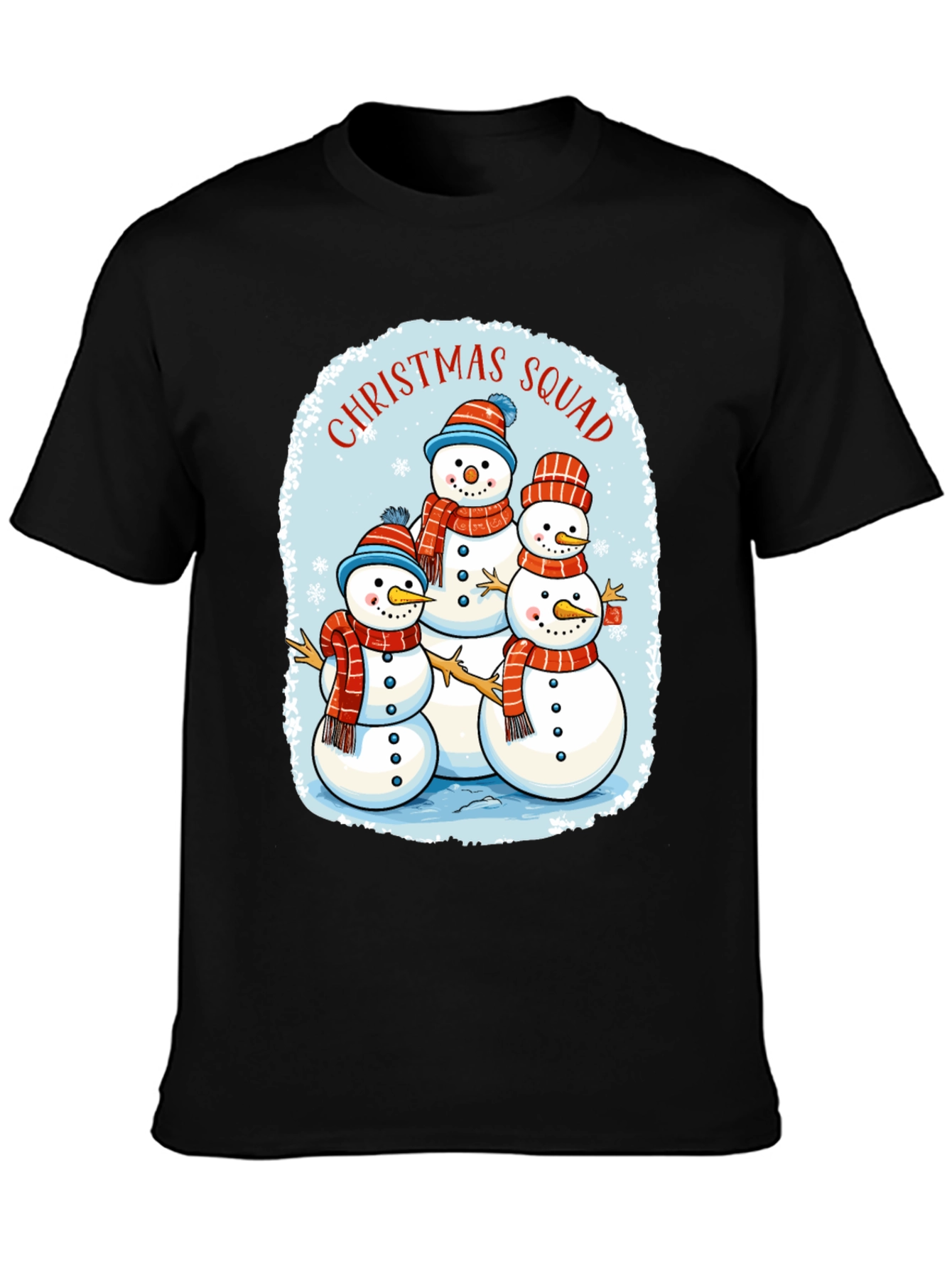 Christmas Squad Graphic Tee Shirt