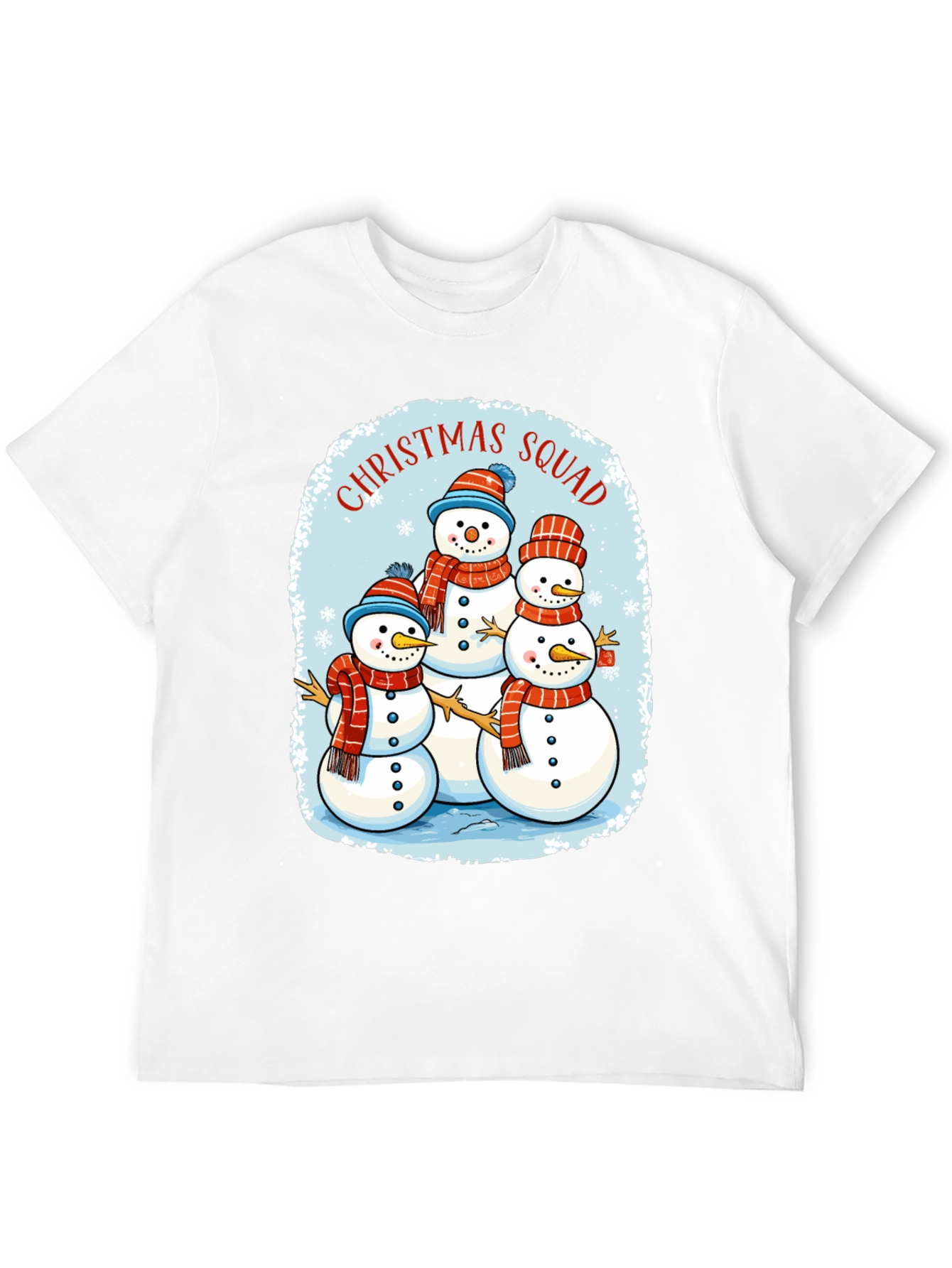 Christmas Squad Graphic Tee Shirt