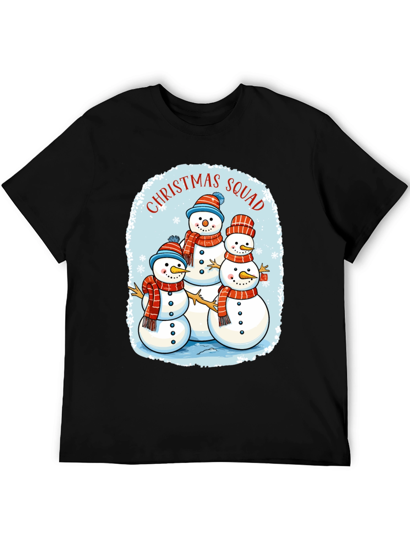 Christmas Squad Graphic Tee Shirt