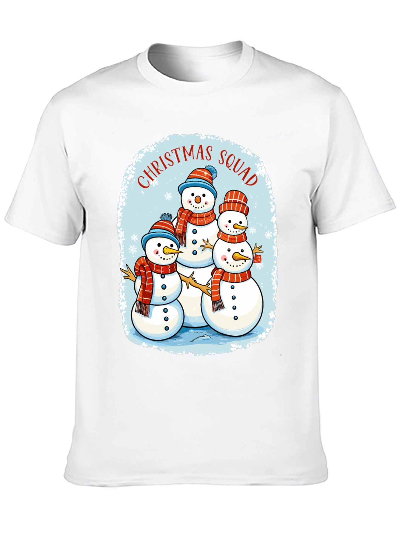 Christmas Squad Graphic Tee Shirt