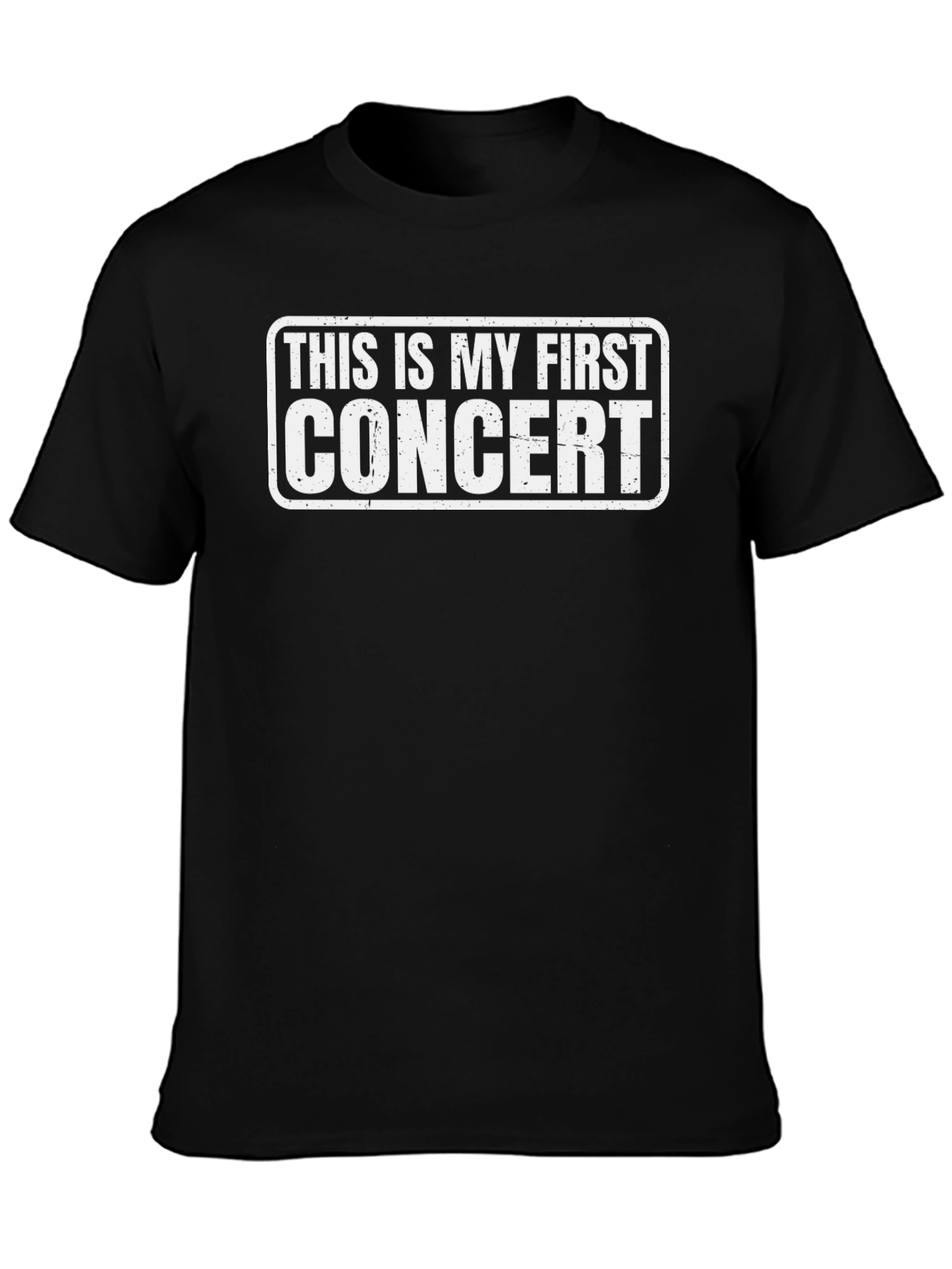 First Concert T-Shirt - Funny Music Fan Tee