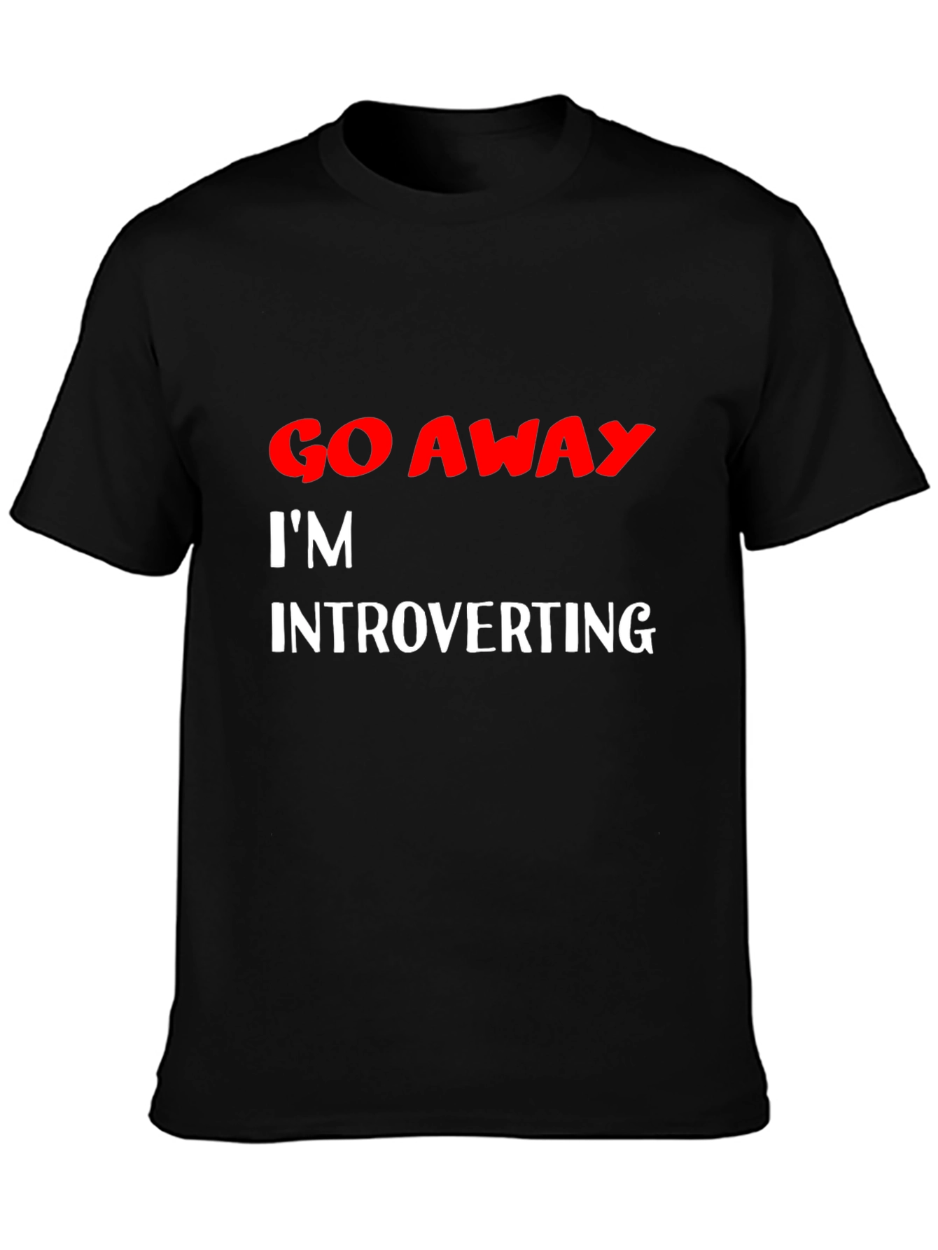 Introvert Tee - Funny Graphic Slogan Shirt