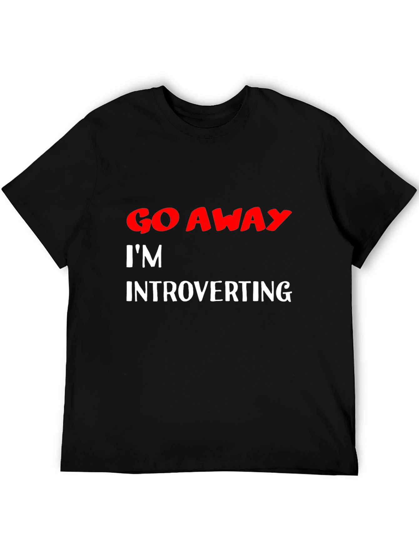 Introvert Tee - Funny Graphic Slogan Shirt