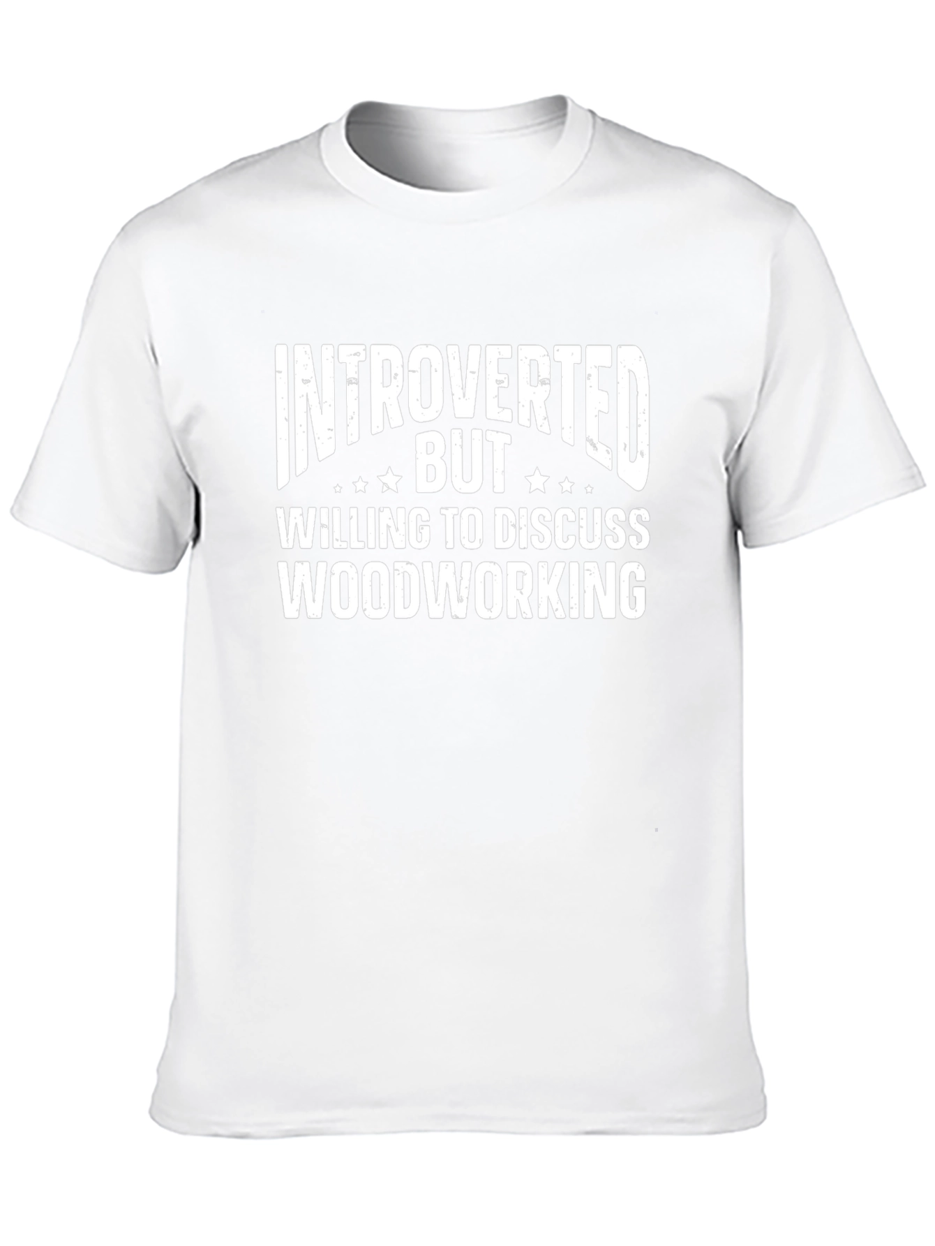 Introverted Woodworking T-Shirt: A Conversation Starter!