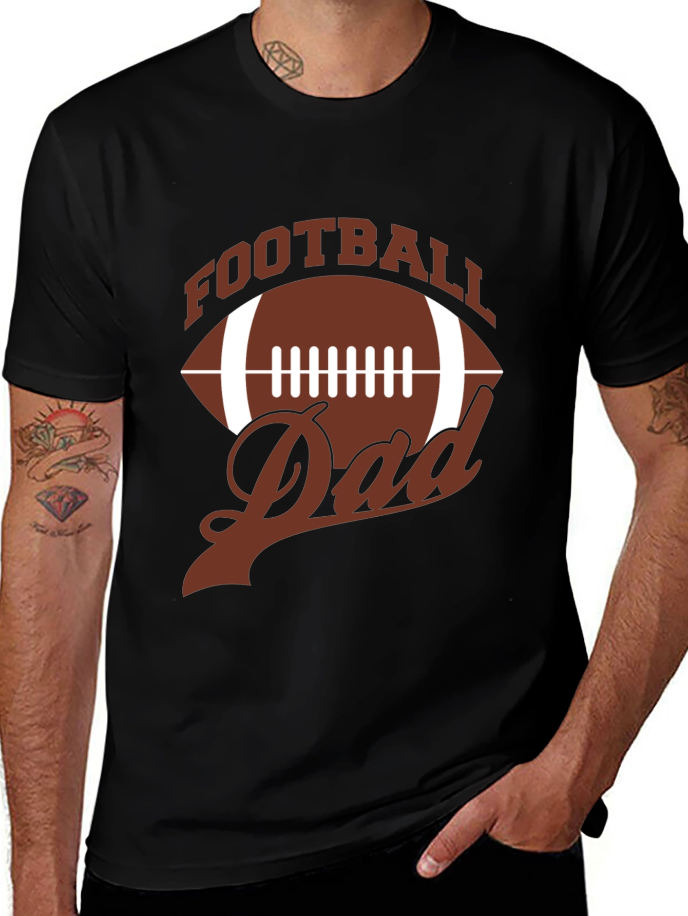 Football Dad T-Shirt - Perfect for Game Day